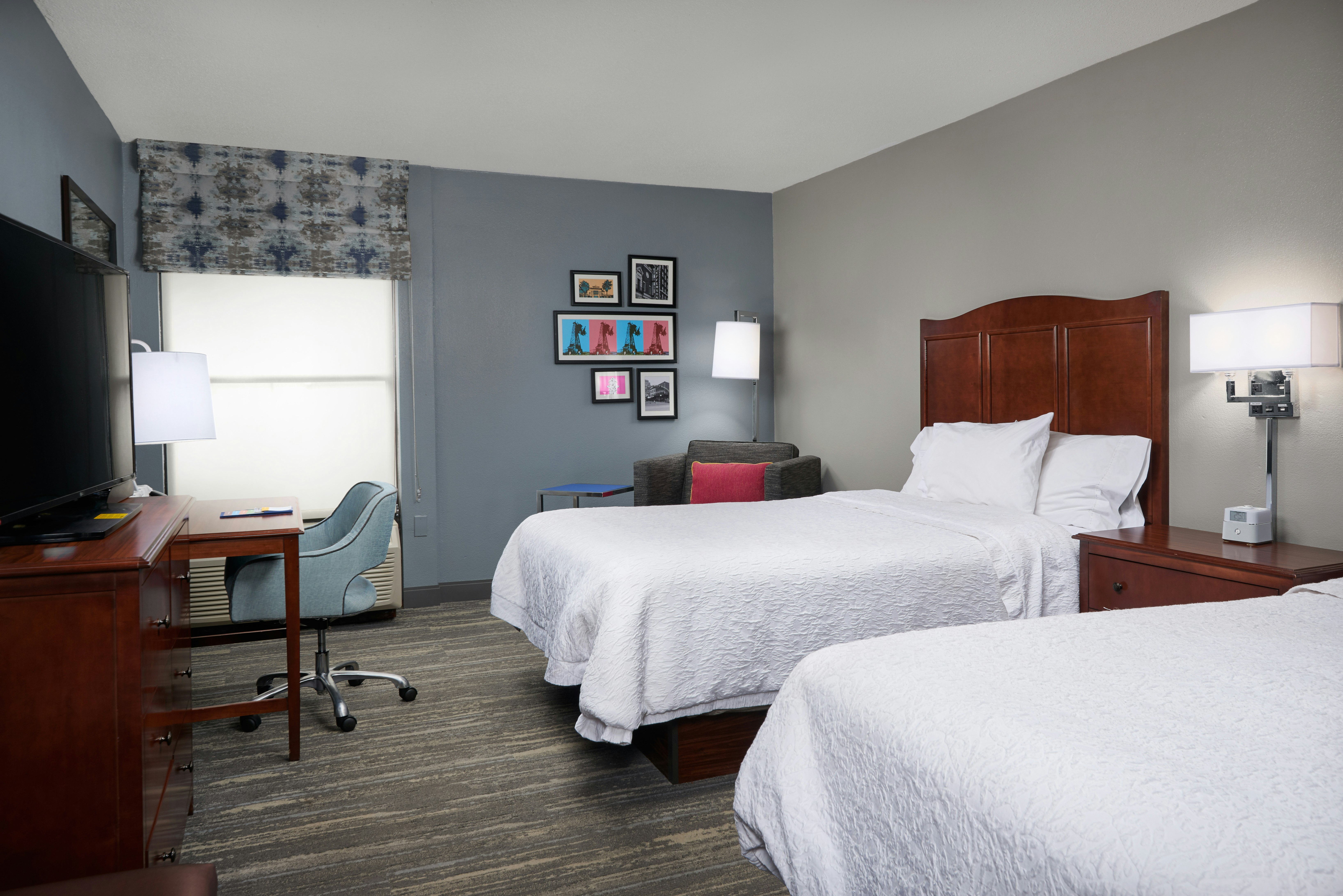ROOM, 2 DOUBLE BEDS