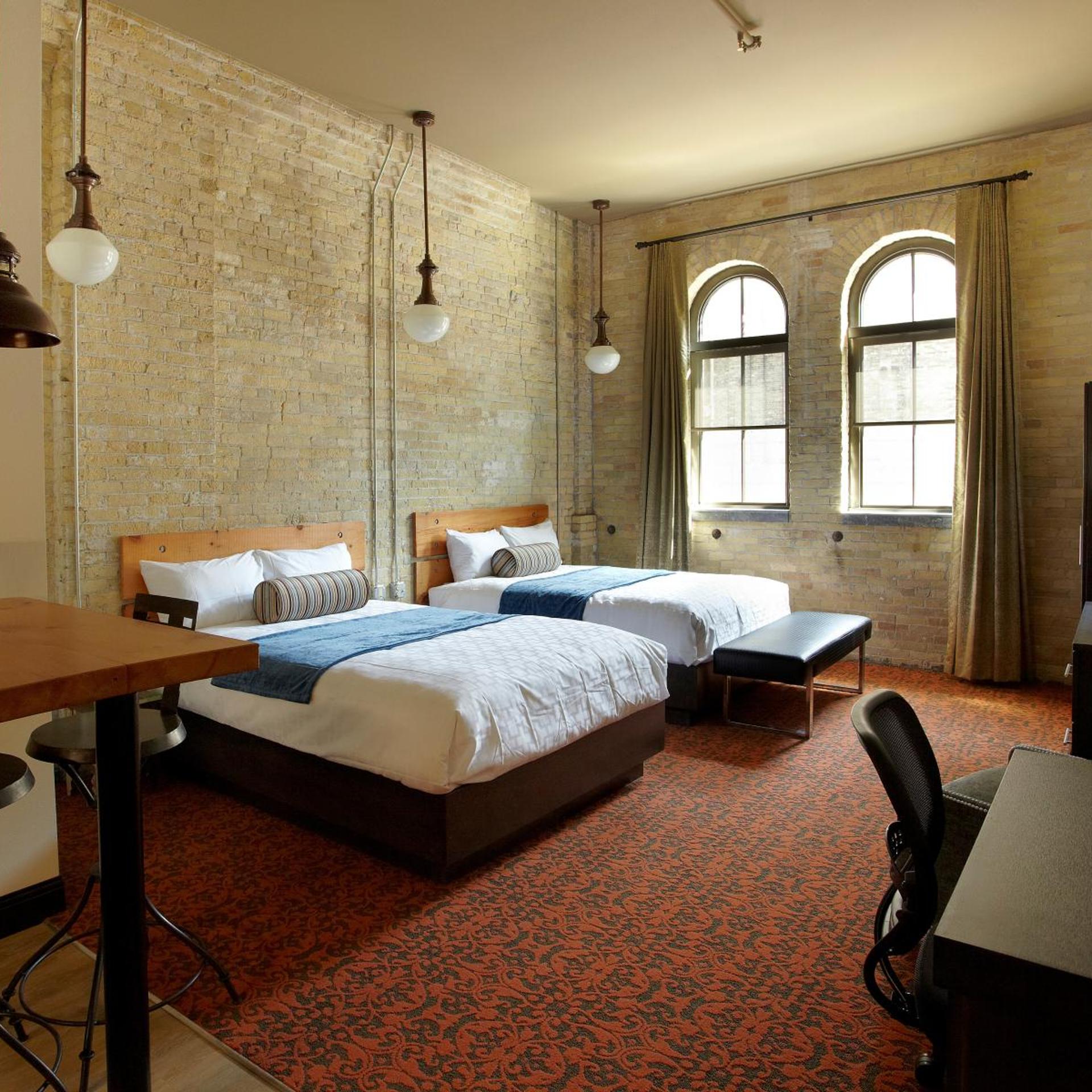 استوديو ديلوكس بسرير مزدوج، The Brewhouse Inn Suites 9/10