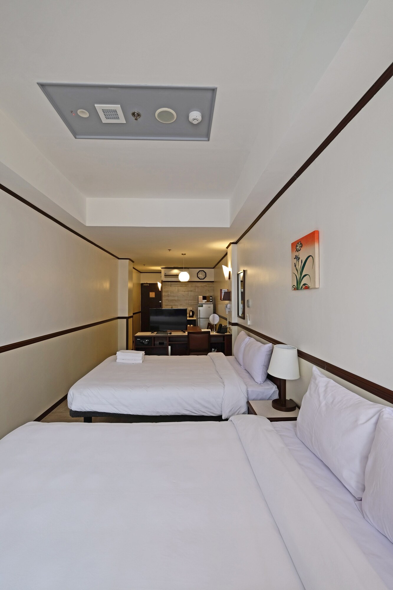 Deluxe, 2 Double Beds, Smoking