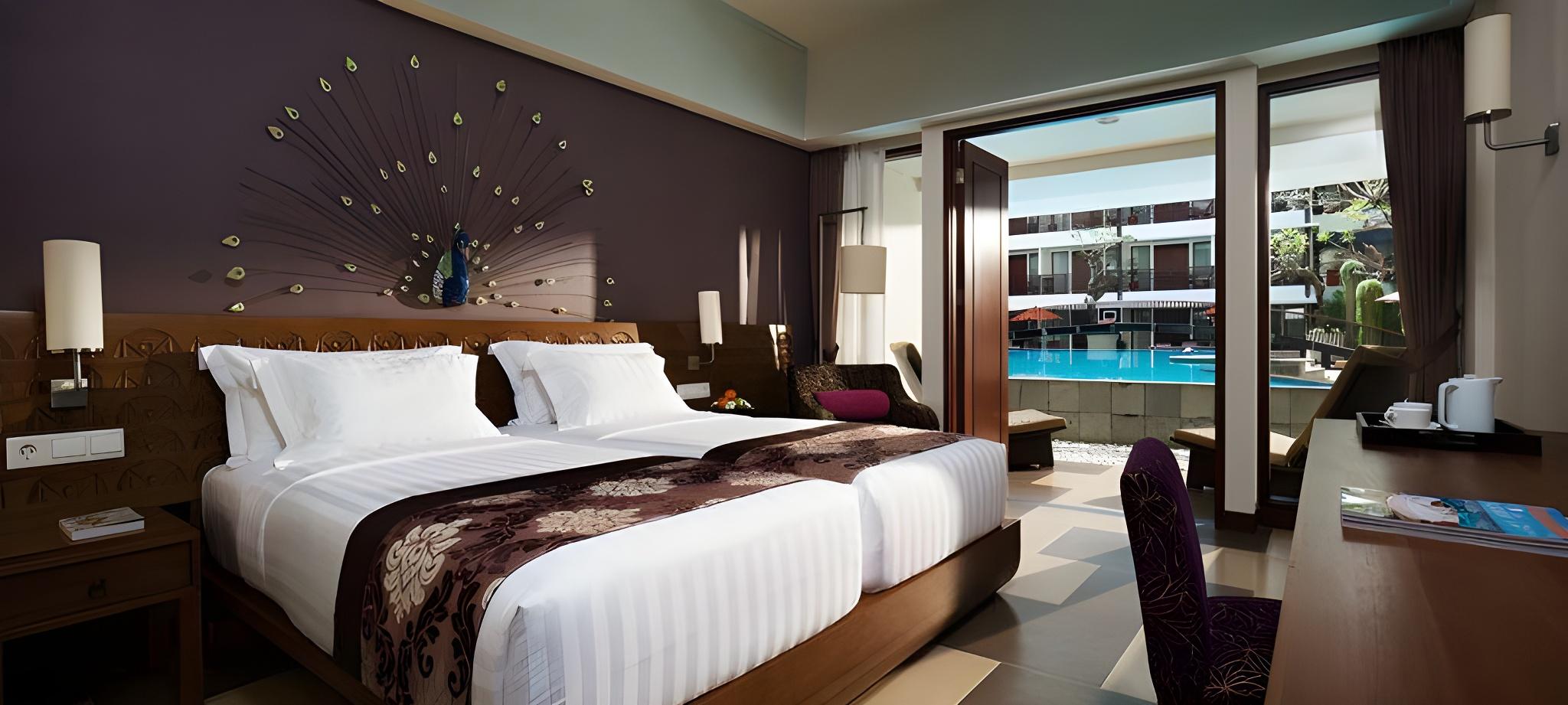 Deluxe, Double Bed, Pool Access