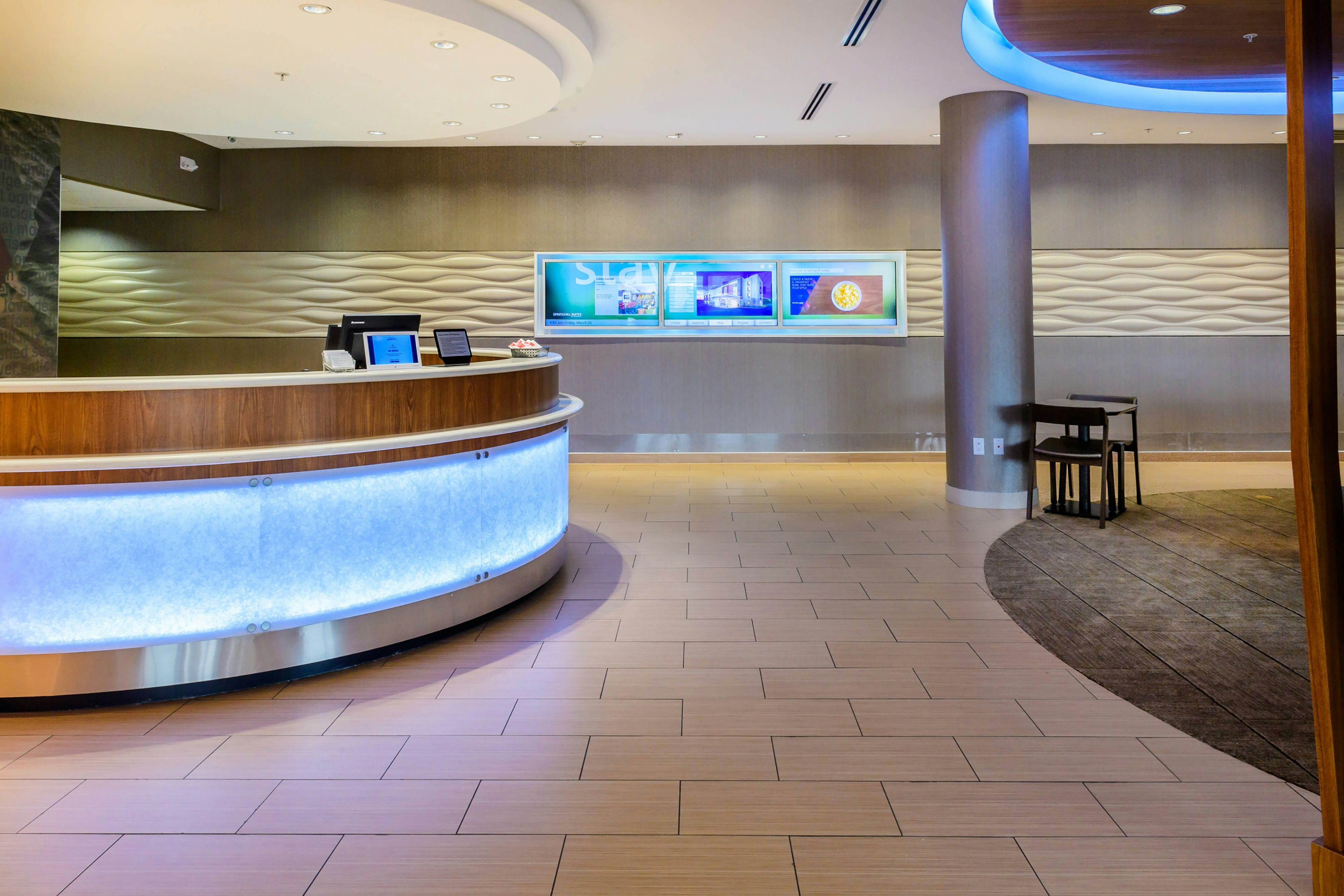 Lobby at SpringHill Suites Houston NASA/Seabrook, SEABROOK - TX