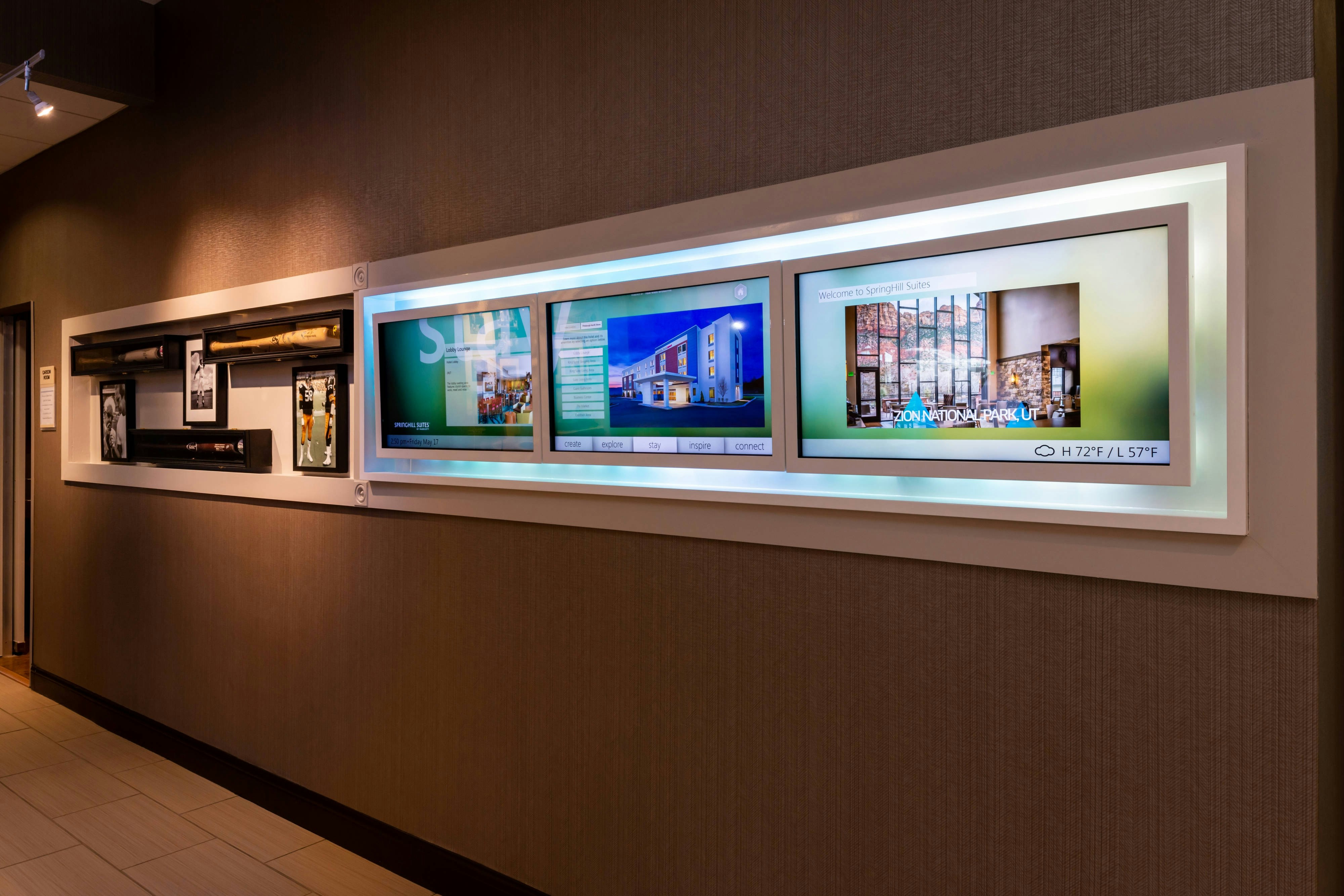 Lobby at Springhill Suites Pittsburgh North Shore, PITTSBURGH - PA