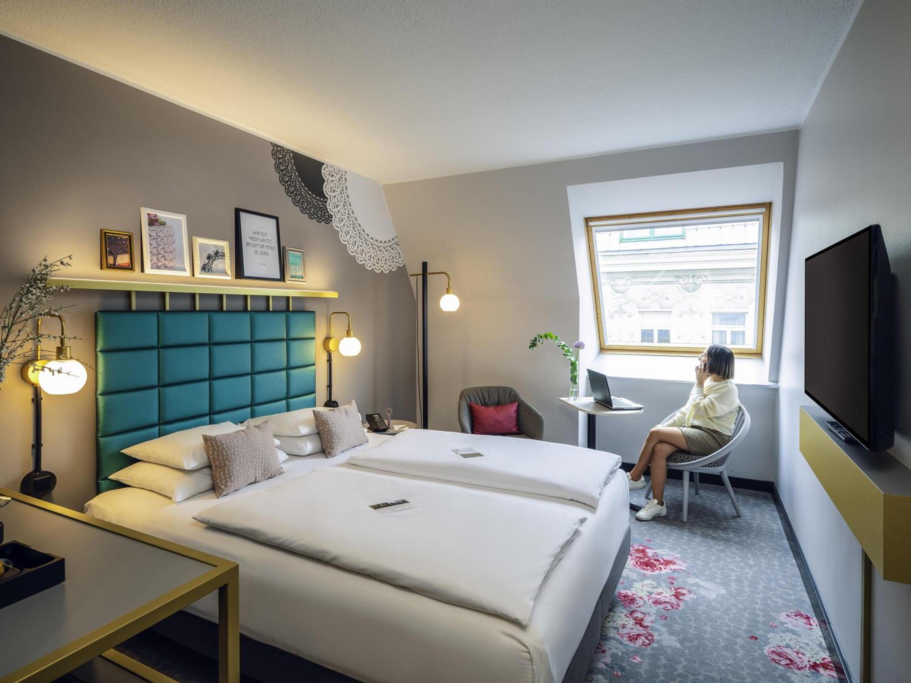 غرفة بريفيليج بسرير كينج، Mercure Wien Zentrum Hotel 4/10