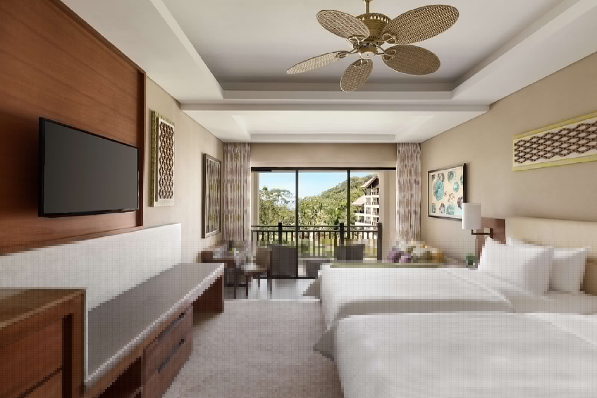 GARDEN, DELUXE, TWIN BEDS