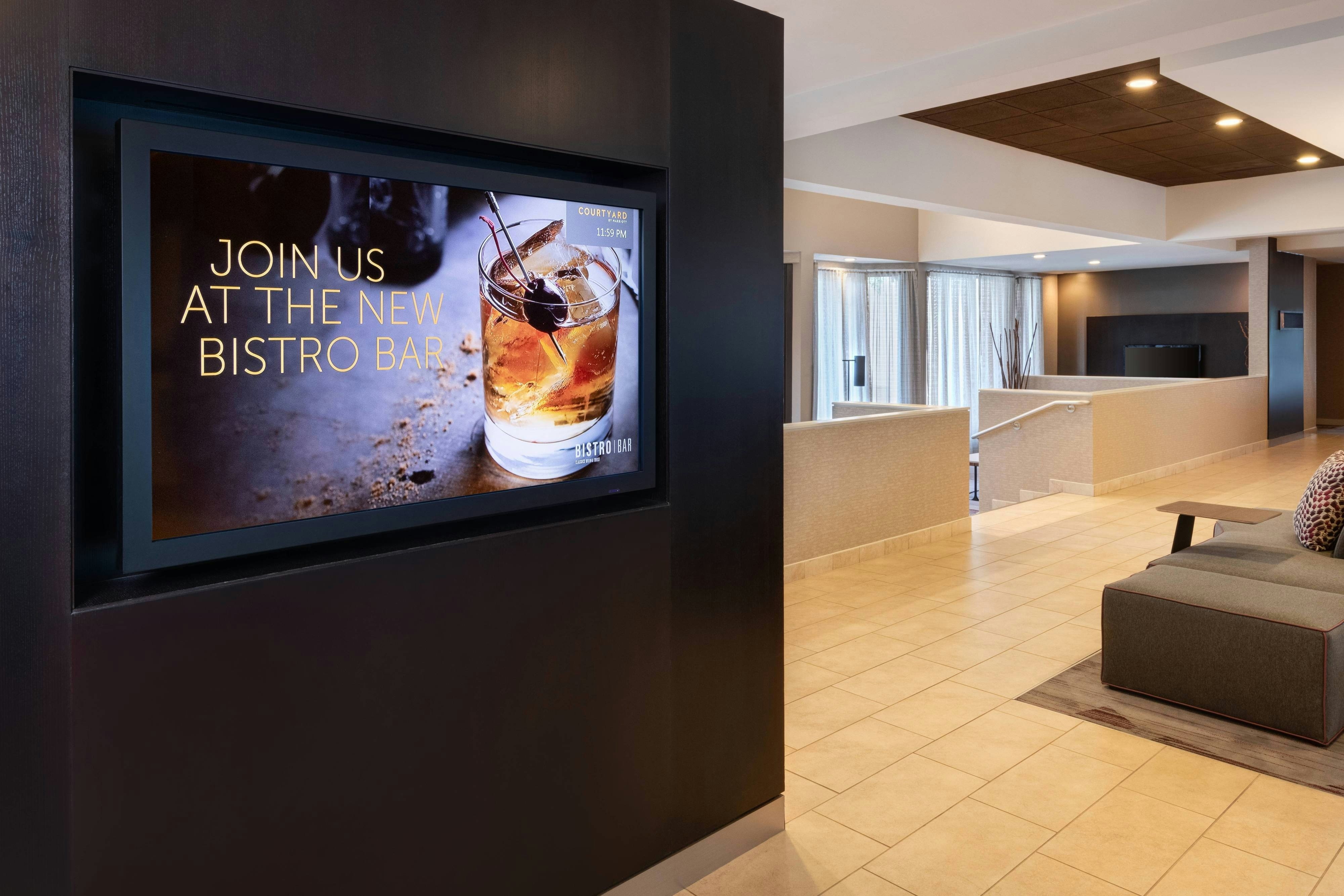 Lobby at Courtyard By Marriott Atlanta Executive Park Emory, ATLANTA - GA