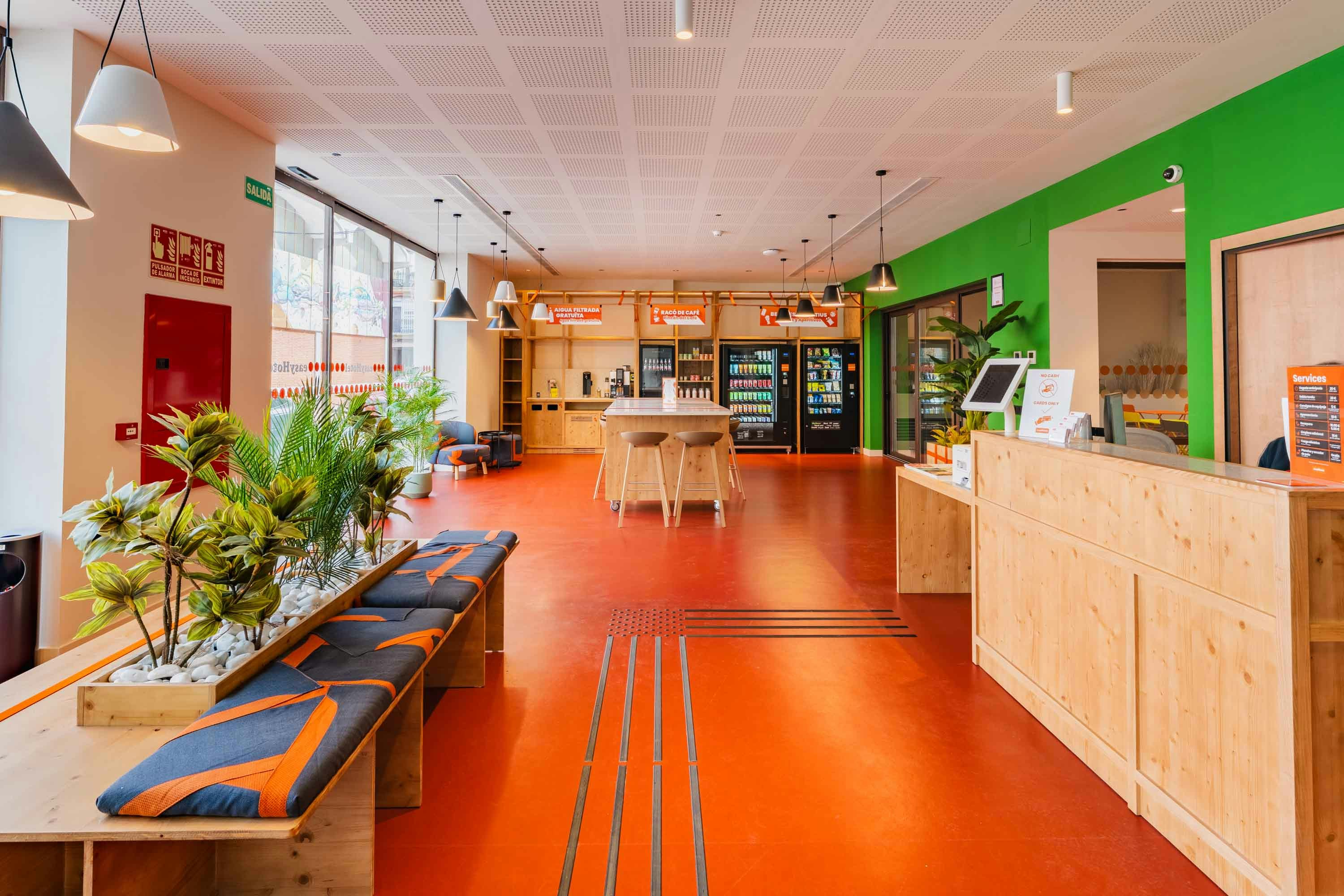 Lobby at easyHotel Valencia Ciutat Vella, VALENCIA
