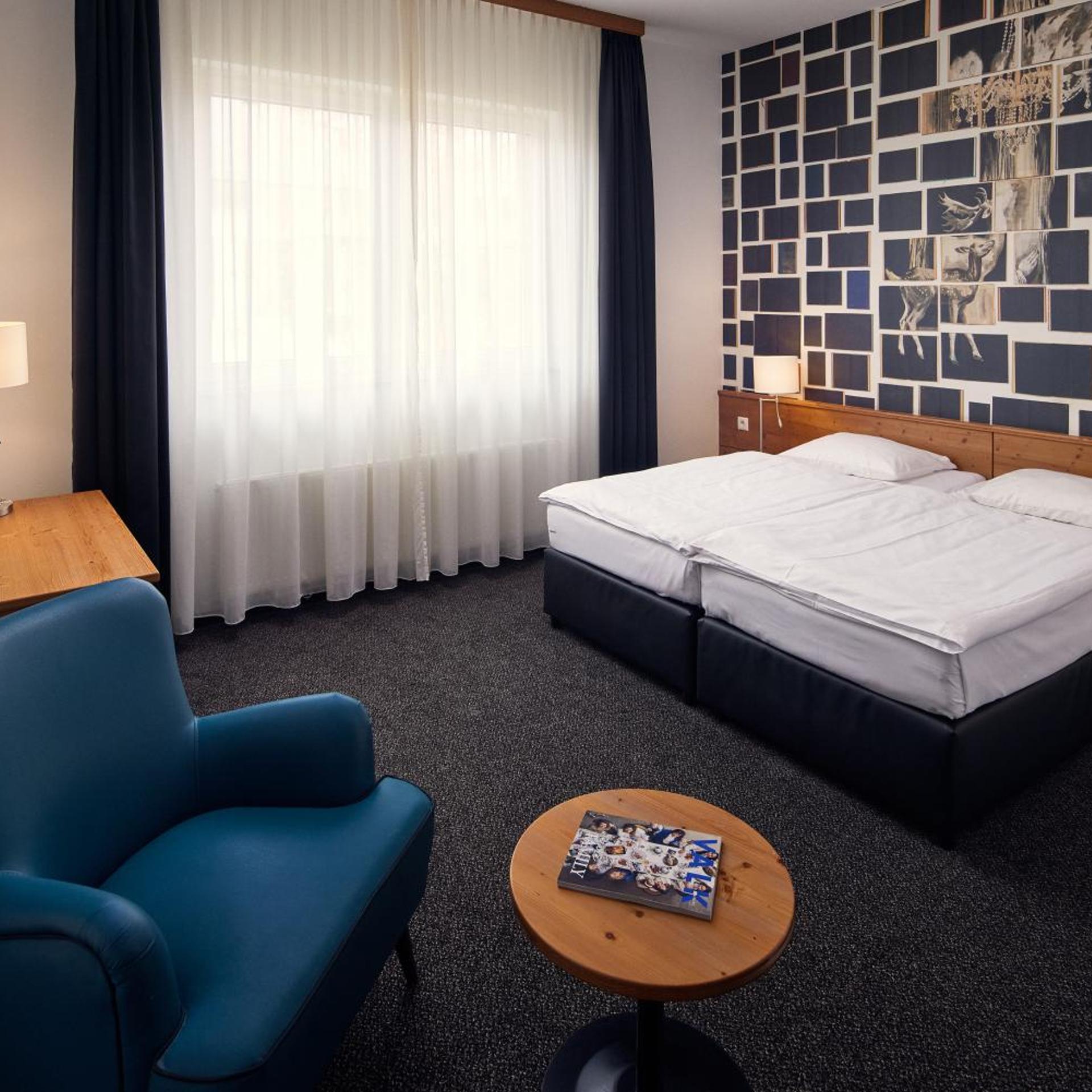 غرفة سوبيريور بسرير مزدوج أو سريرين منفصلين، Van Der Valk Hotel Hamburg-Wittenburg 2/5