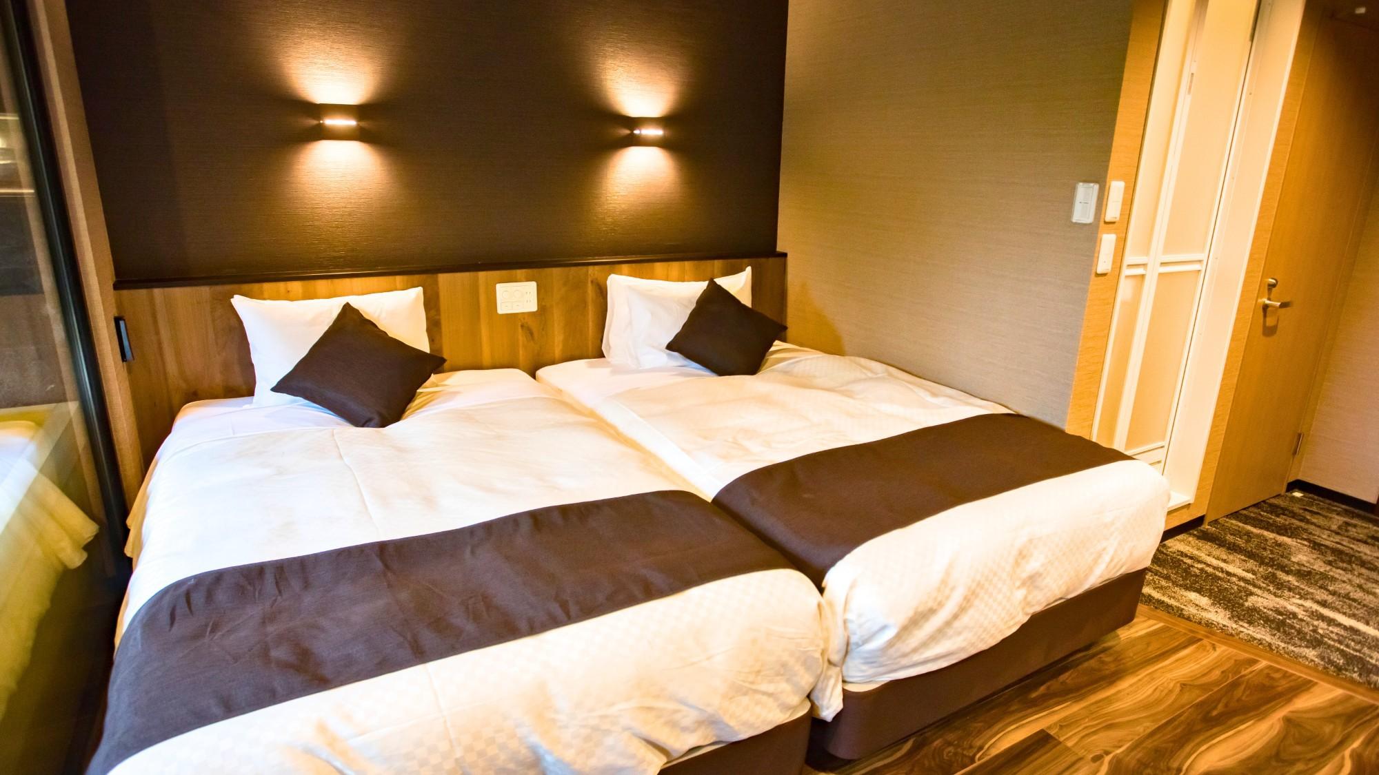 Moderate, Twin Beds, Outdoor Bath