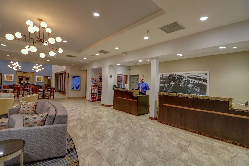 Lobby at Hampton Inn Tropicana, LAS VEGAS - NV