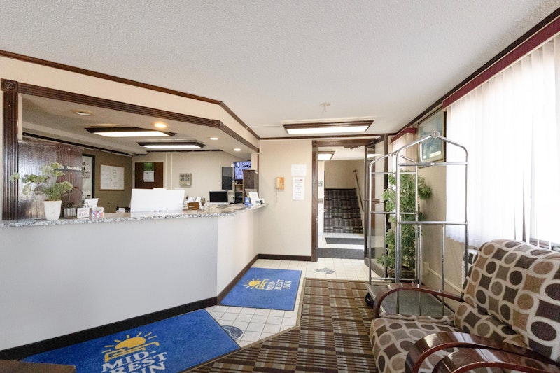 Lobby at Mid Rest Inn Lexington NE I-80, LEXINGTON - NE