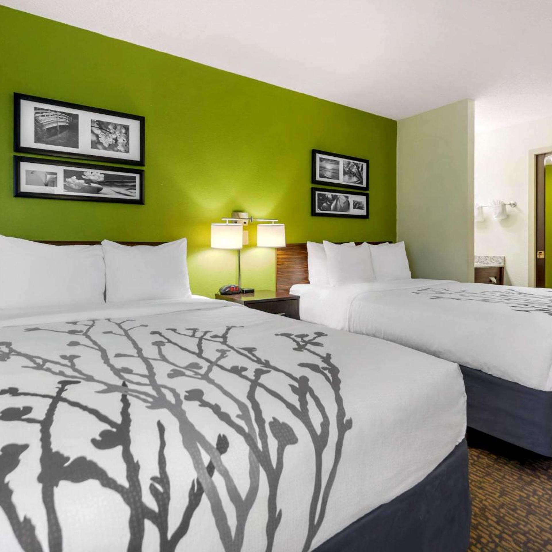 غرفة ديلوكس بسريرين كوين، Sleep Inn Grand Island North 2/7