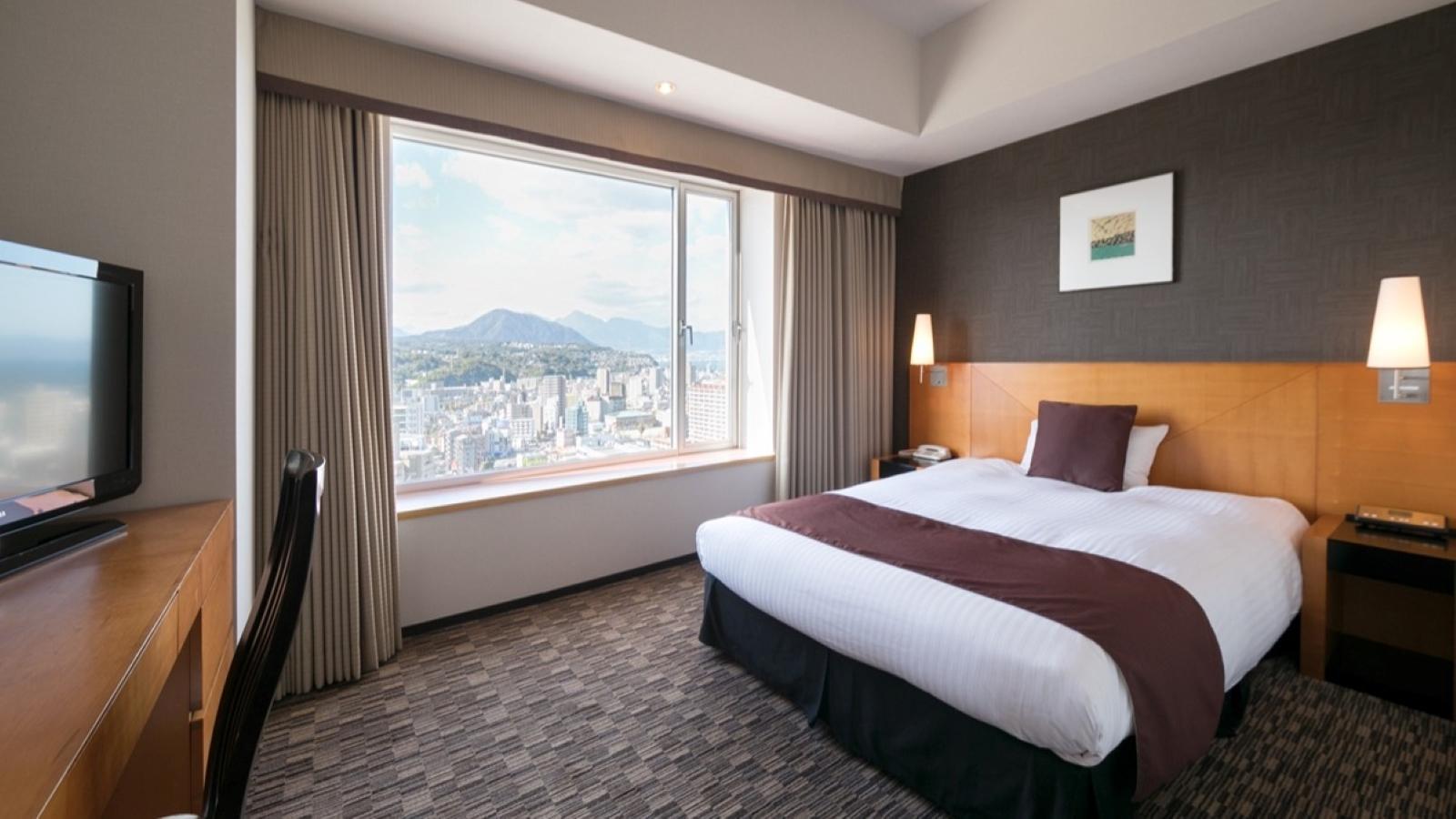 Semi Room, Semi Double Bed, Night View, Small