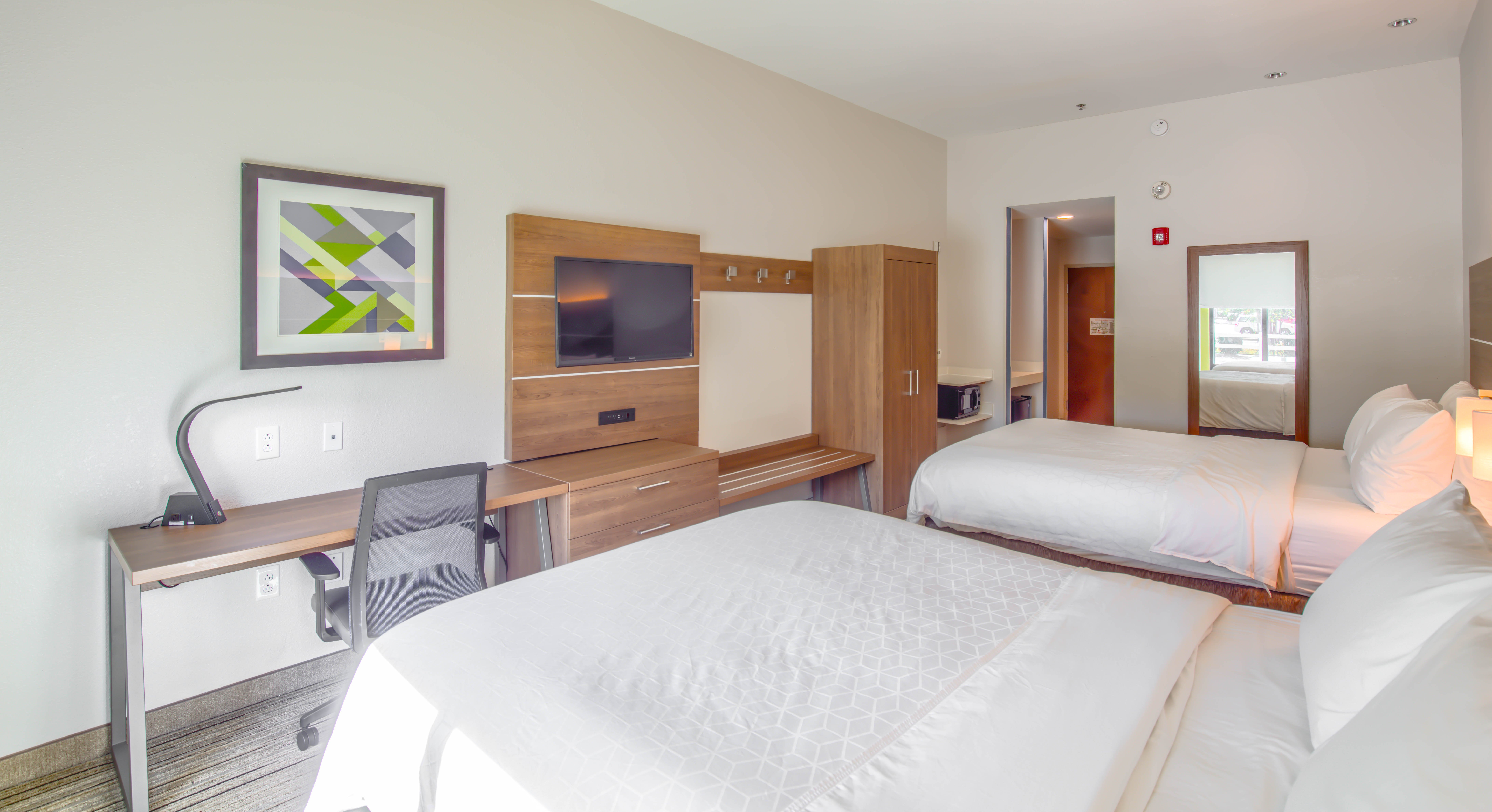 غرفة بسريرين كوين، Holiday Inn Express Hotel And Suites Gulf Shores 3/3