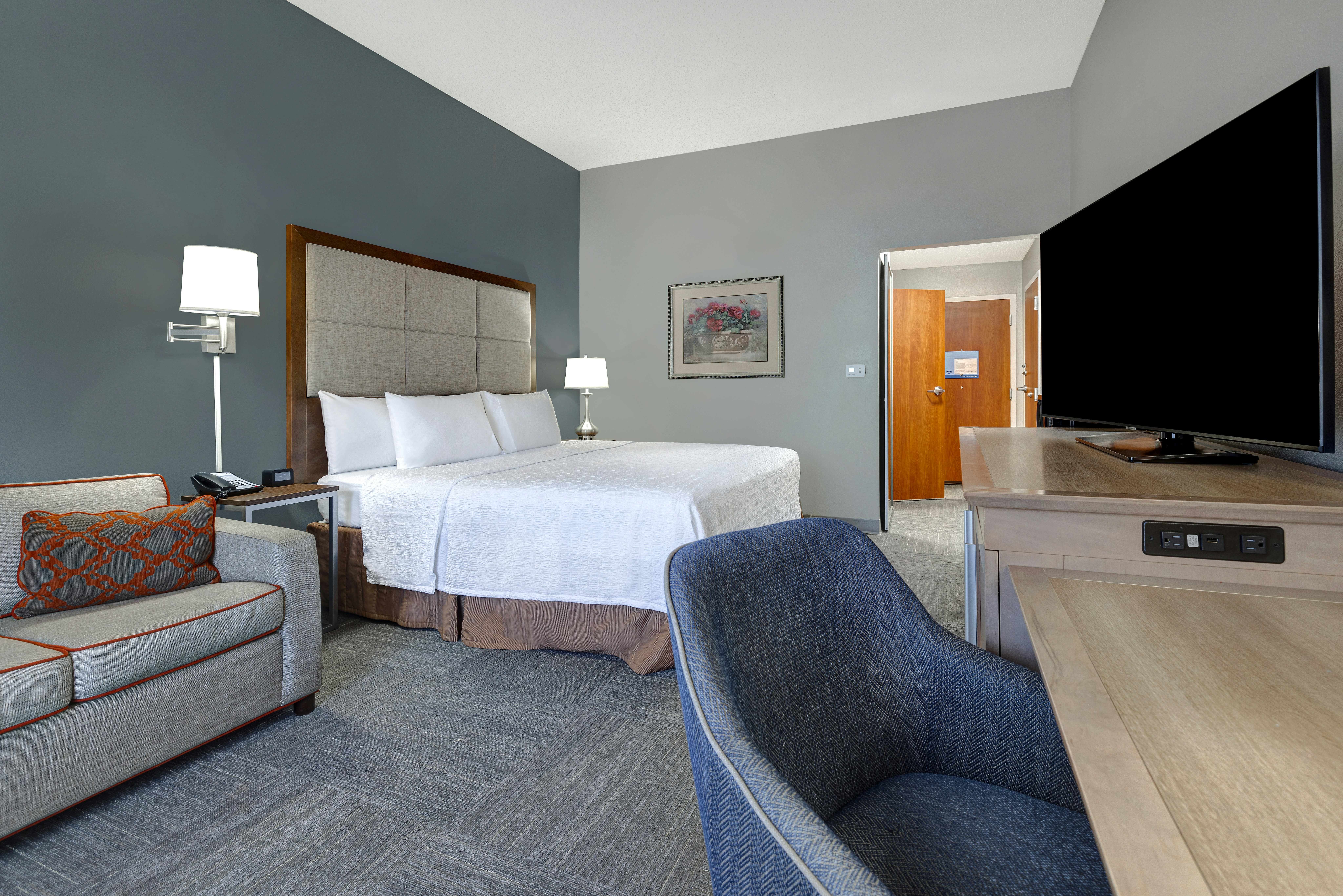 استوديو بسرير كينج مع أريكة، Hampton Inn Victoria 5/7