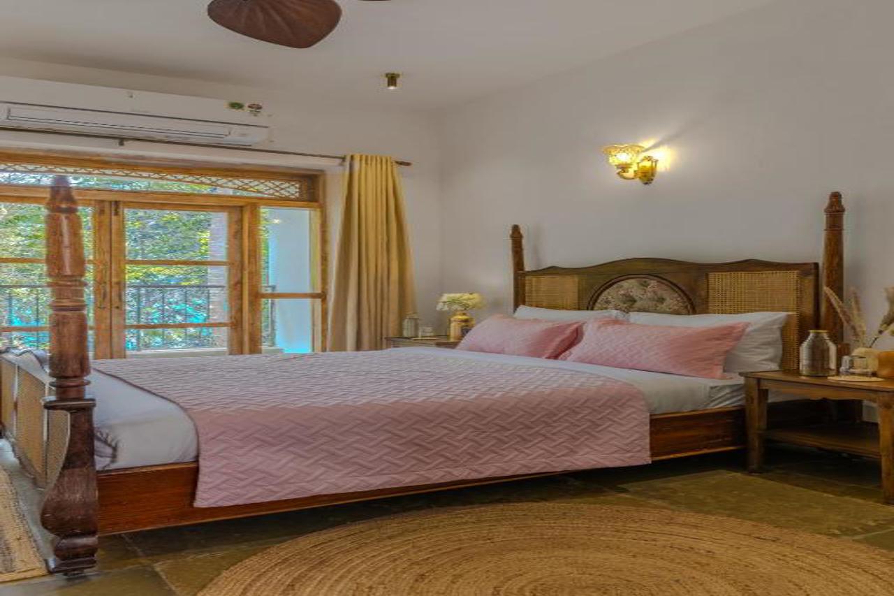 Room at ELIVAAS Amayah Tattva 3 BHK with Outdoor Pool, Assagao