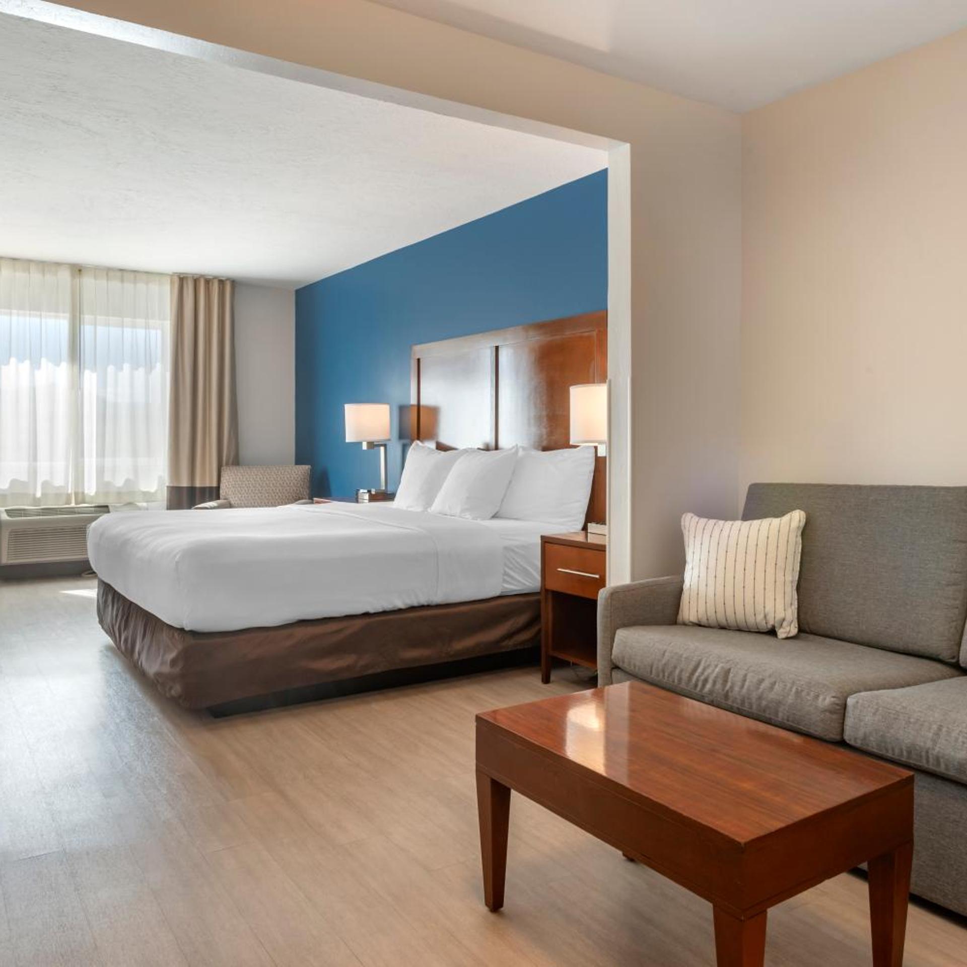 Efficiency, Suite, King Bed