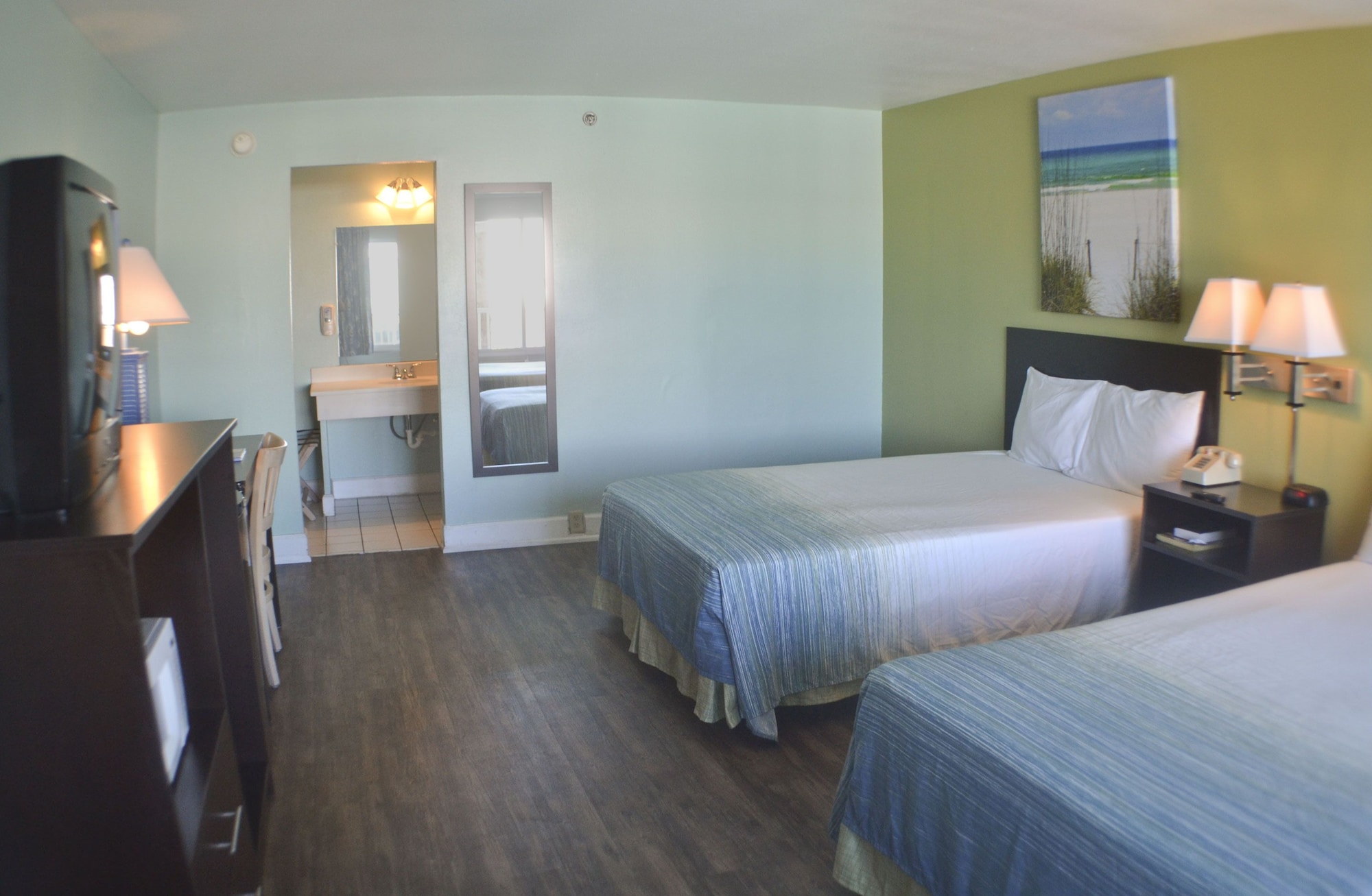 Dune, 2 Double Beds, Hotel View