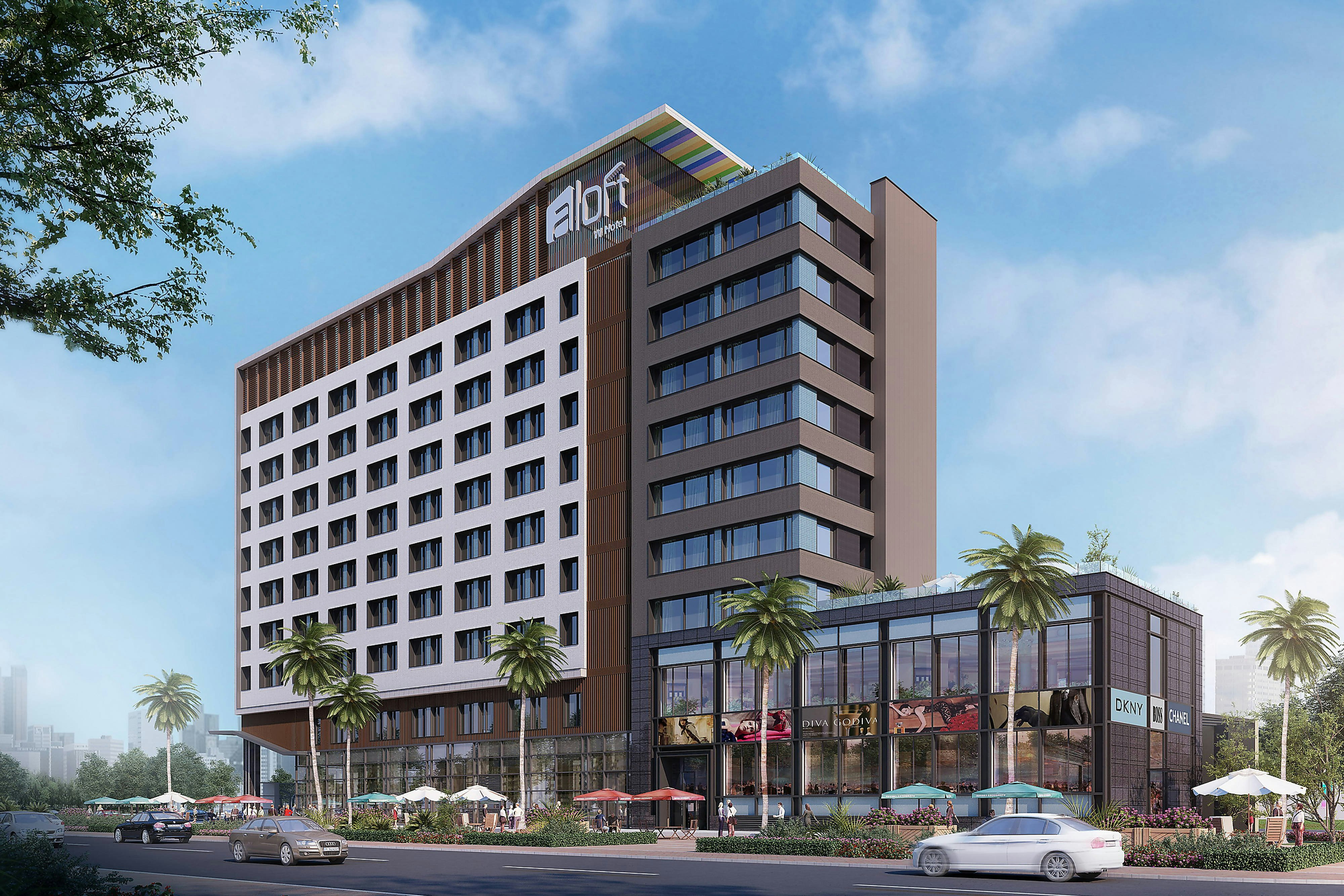 Aloft Guangzhou University Park 1/10