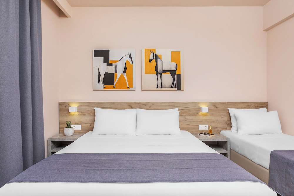 غرفة كومفورت ثلاثية بسرير كوين وسرير فردي، Hotel Vozina 5/9