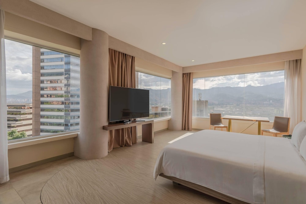 Efficiency, Suite, King Bed, City View