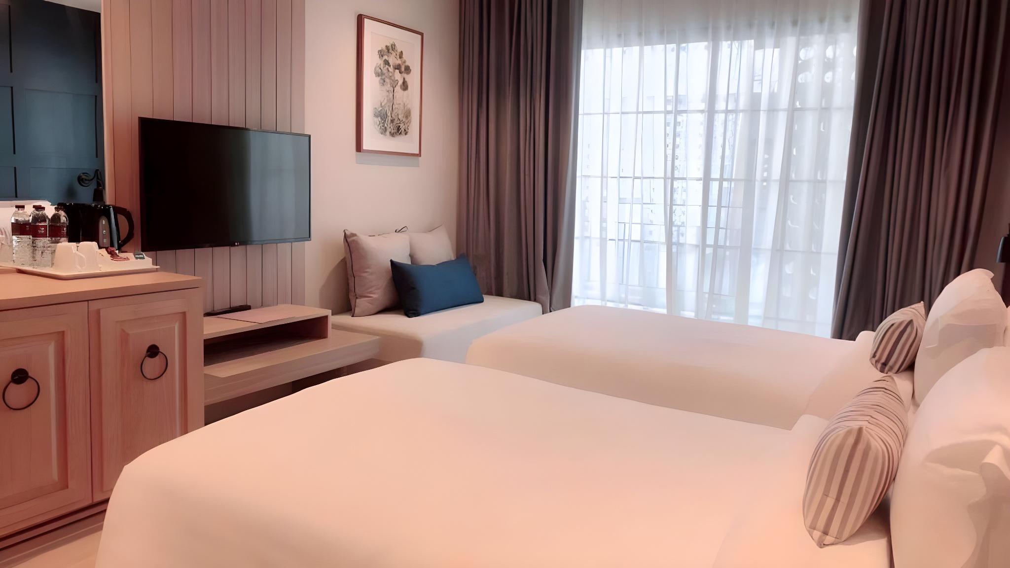 Garden, Deluxe, Twin Beds