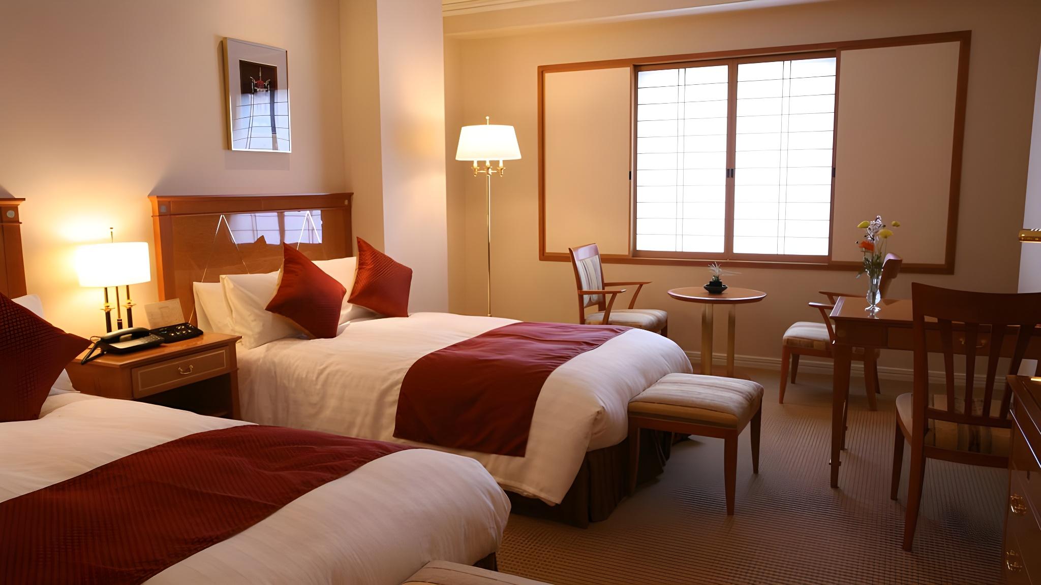 Honkan, Deluxe, Twin Beds