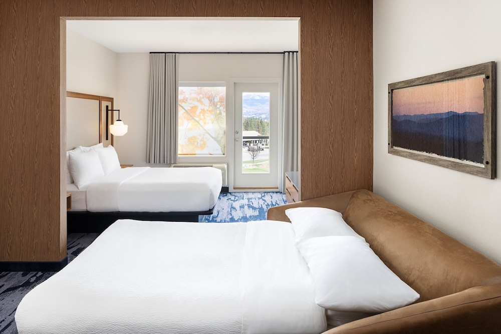 جناح عائلي بسرير كينج بغرفة نوم واحدة، Fairfield Inn & Suites West Kelowna 2/5