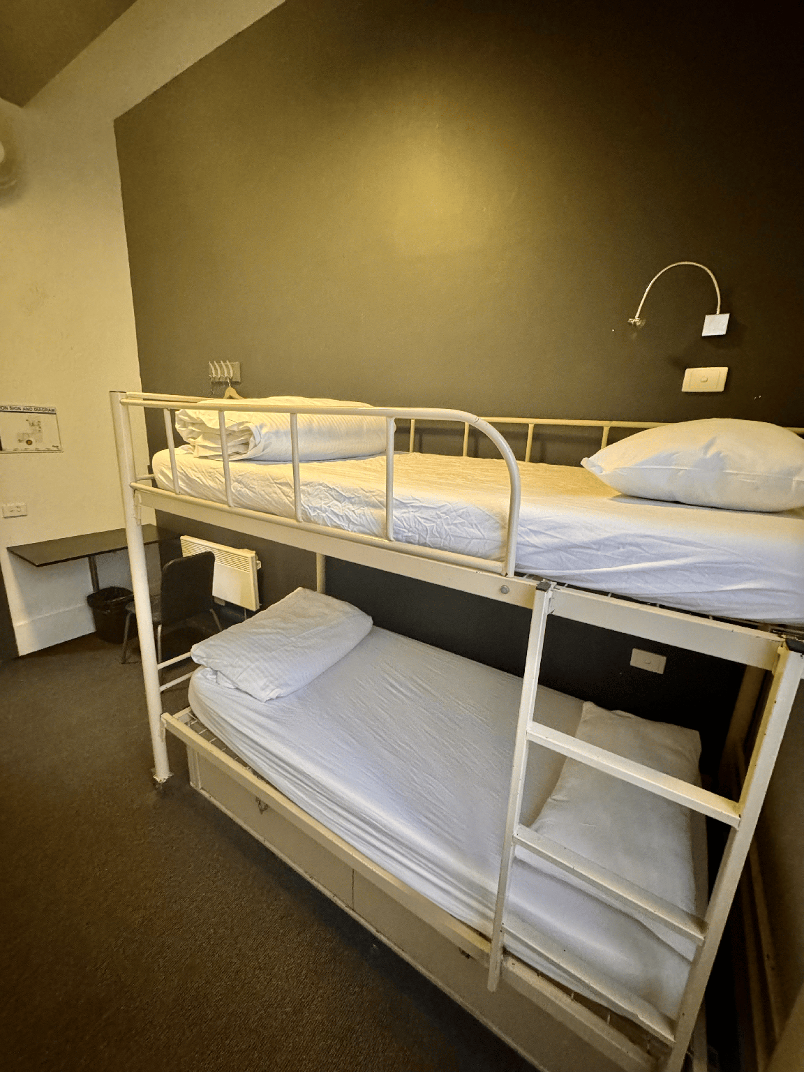 ROOM, TWIN BEDS, SHARED BATHROOM
