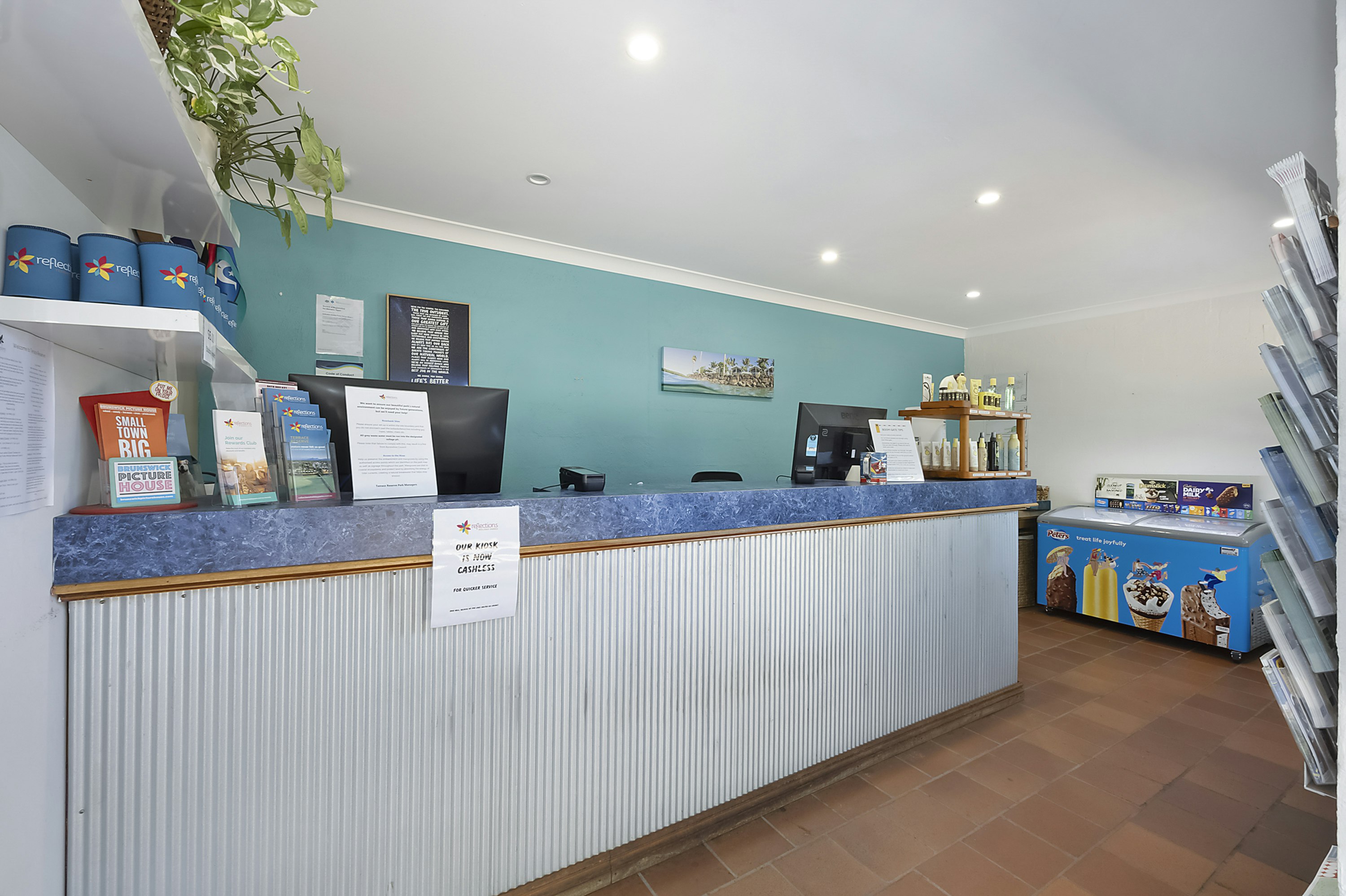 Lobby at Reflections Holiday Parks Brunswick Heads, BRUNSWICK HEADS - NSW