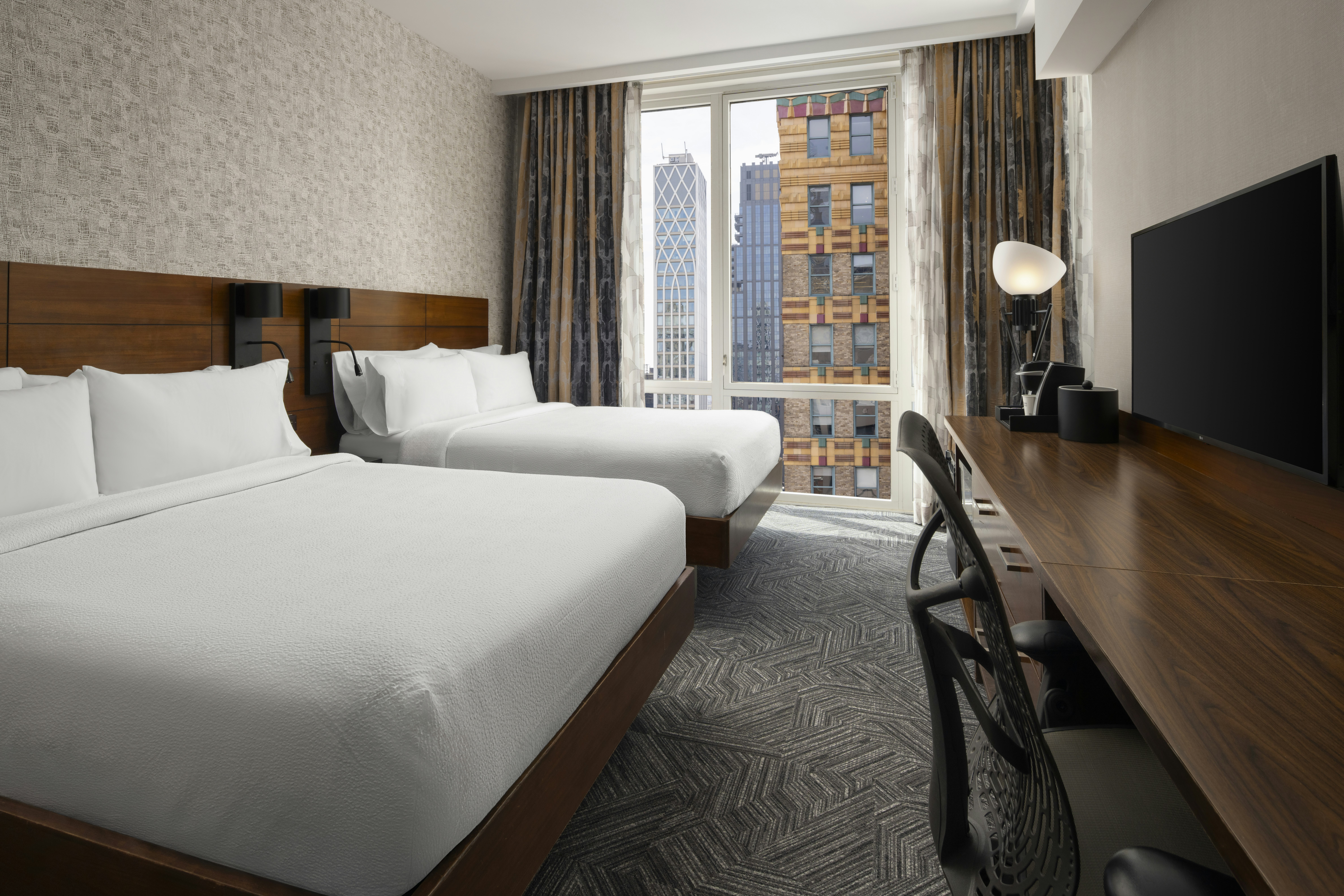 ROOM, 2 DOUBLE BEDS, CITY VIEW, ACCESSIBLE