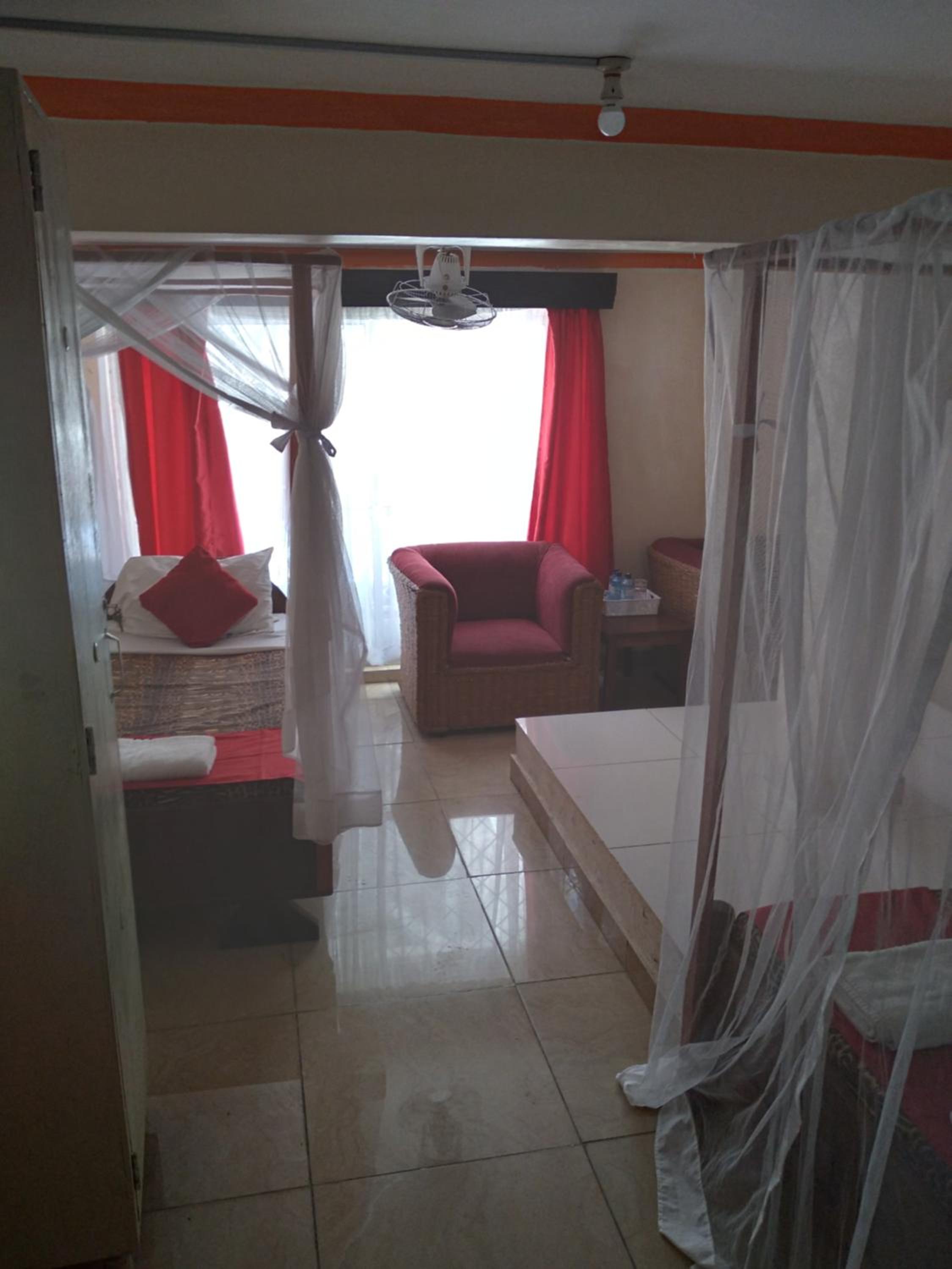 غرفة بسرير مزدوج أو سريرين منفصلين، Ocean View Nyali Boutique 4/5