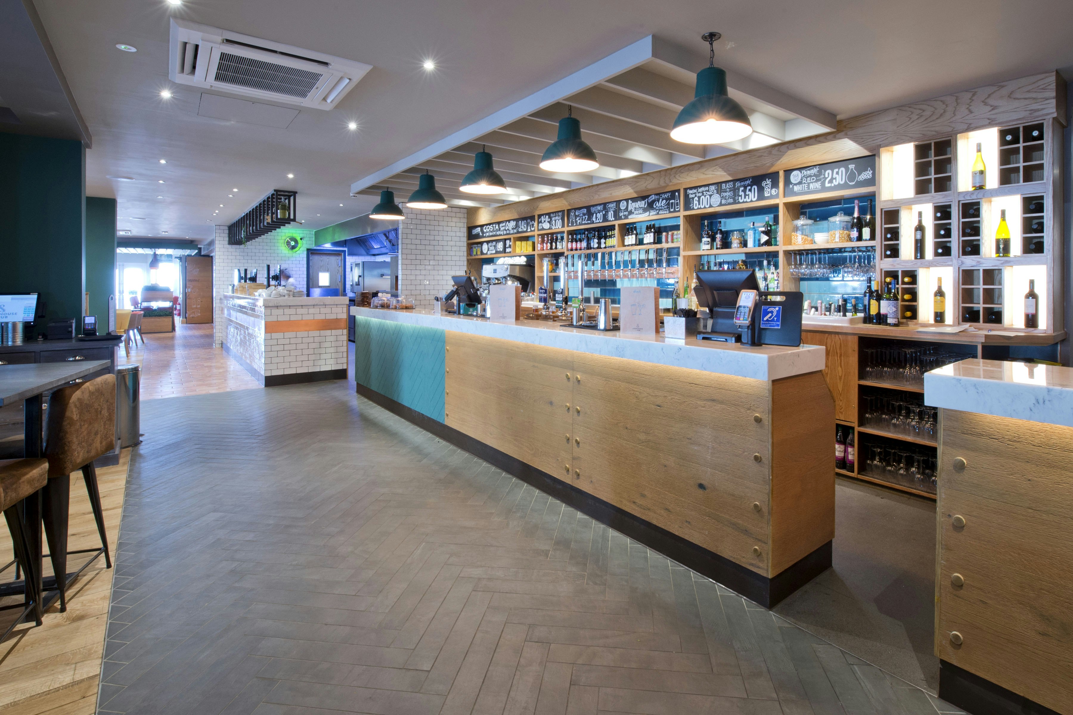 Lobby at Premier Inn Bridlington Seafront hotel, BRIDLINGTON