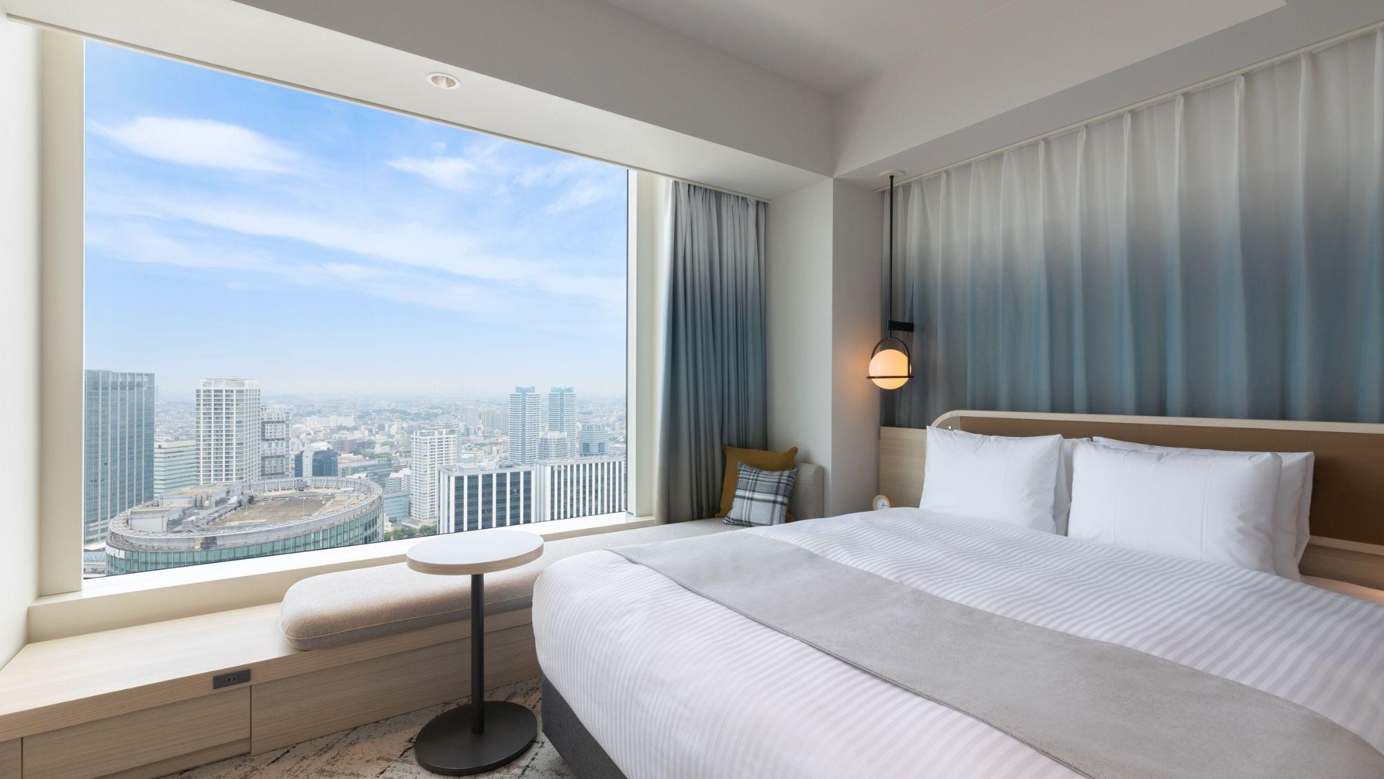 Superior, Single, Double Bed, Night View
