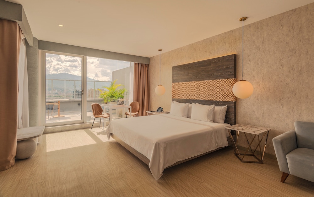 Efficiency, Suite, King Bed, Balcony