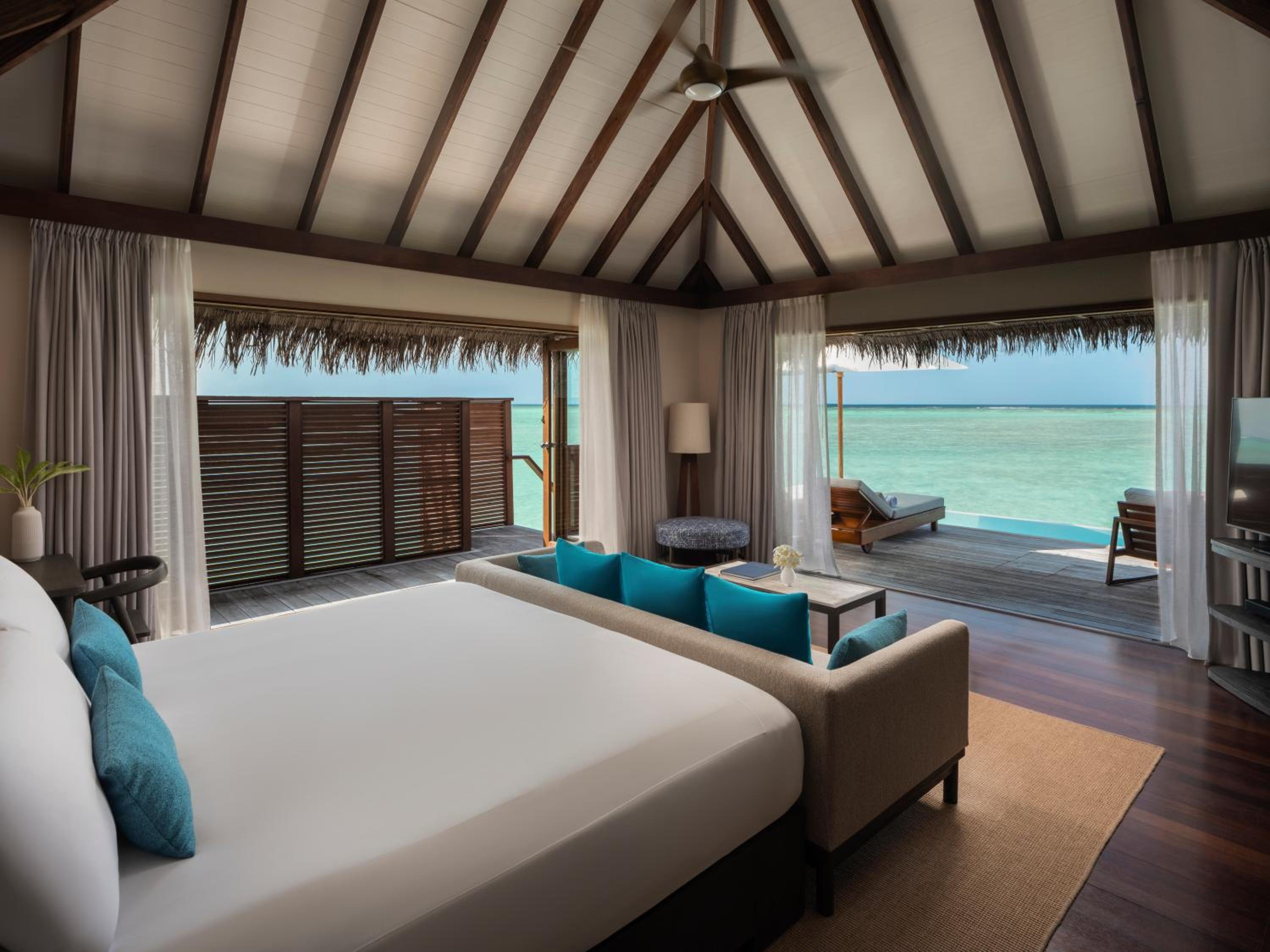DELUXE WATER VILLA WITH POOL Transfer Included Seaplane