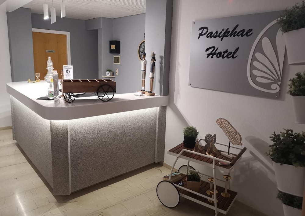 Lobby at Pasiphae Hotel, MALIA
