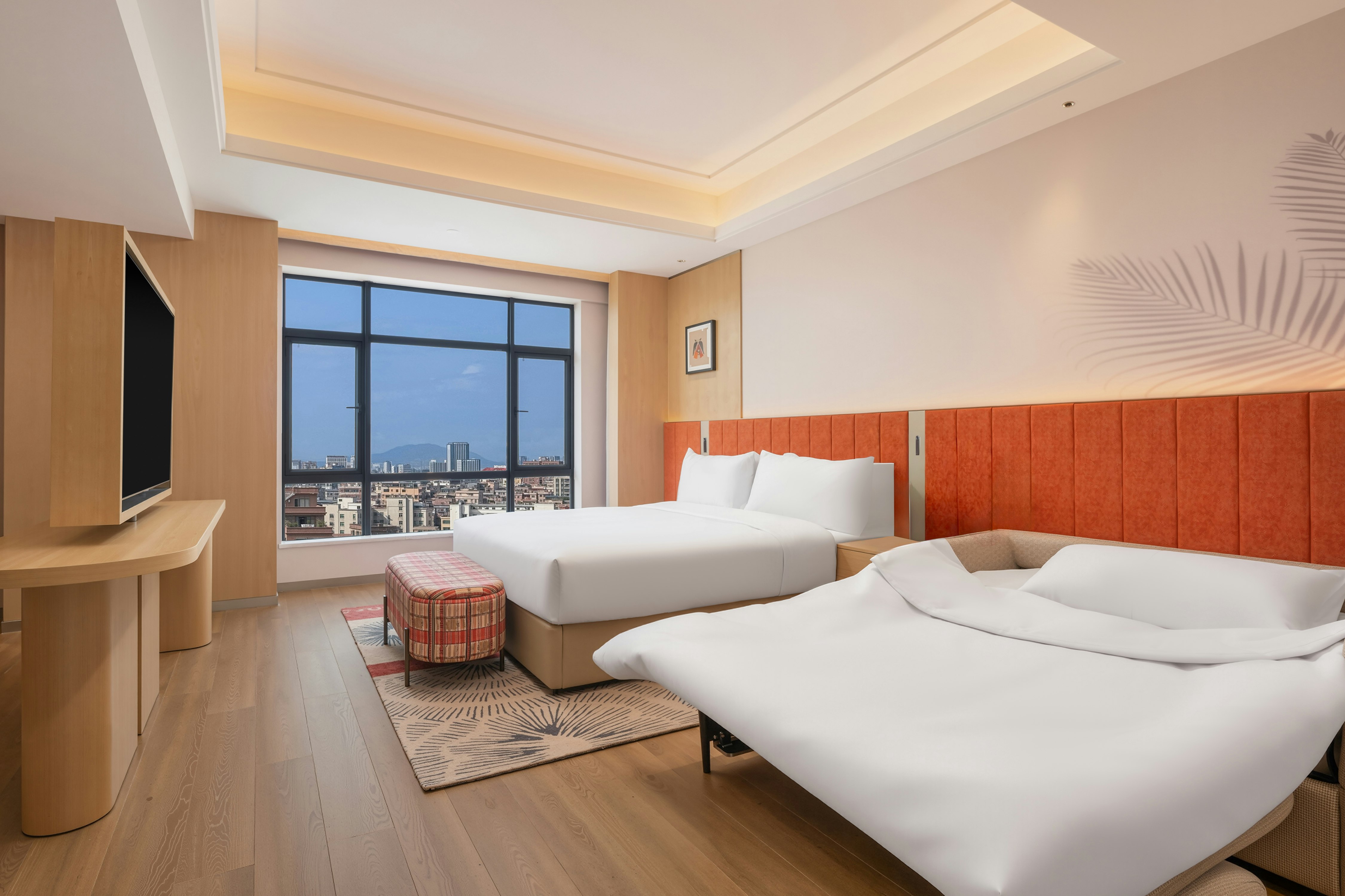 DELUXE, KING BED, SOFA