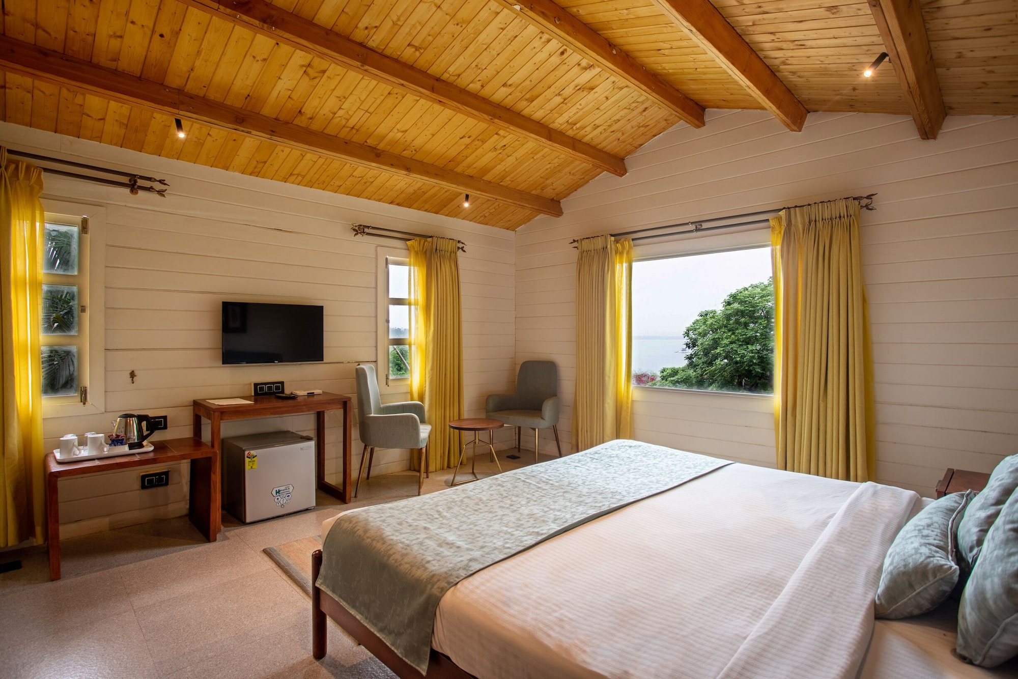 شاليه بسرير مزدوج بإطلالة على الحديقة، Stonewater Eco Resort 2/10