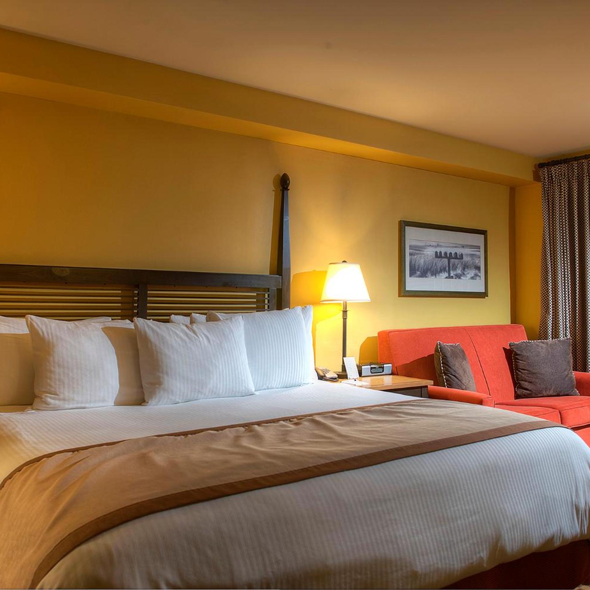 جناح بسرير كينج بإطلالة على الجبل، Bear Creek Mountain Resort 2/6