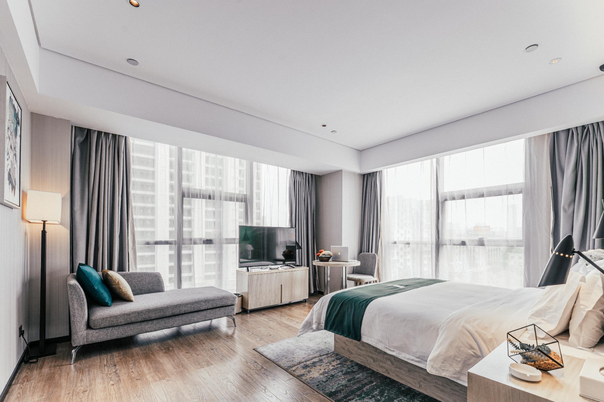 Deluxe, King Bed, Echarm Hotel (Yangzhou Jiangdu Jinying Plaza Branch) 1/1