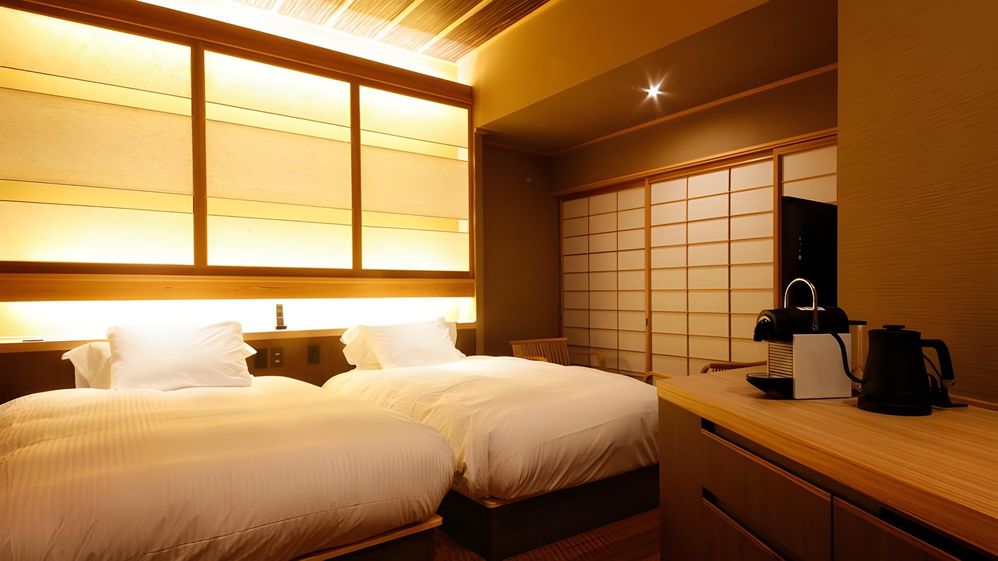 Type C, Twin Beds, Outdoor Bath