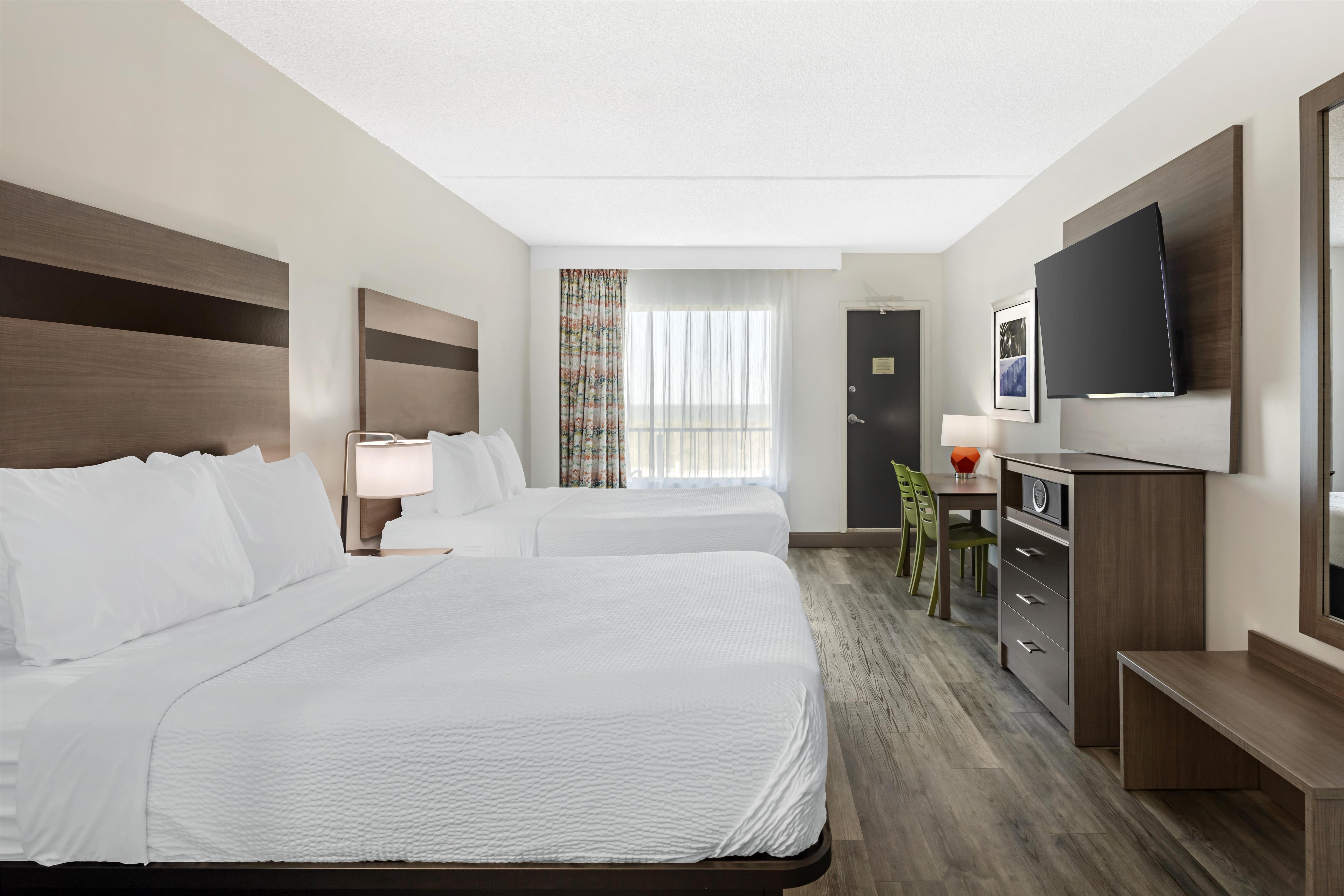 Room, 2 Queen Beds, Ocean Front, Pet Friendly, Balcony