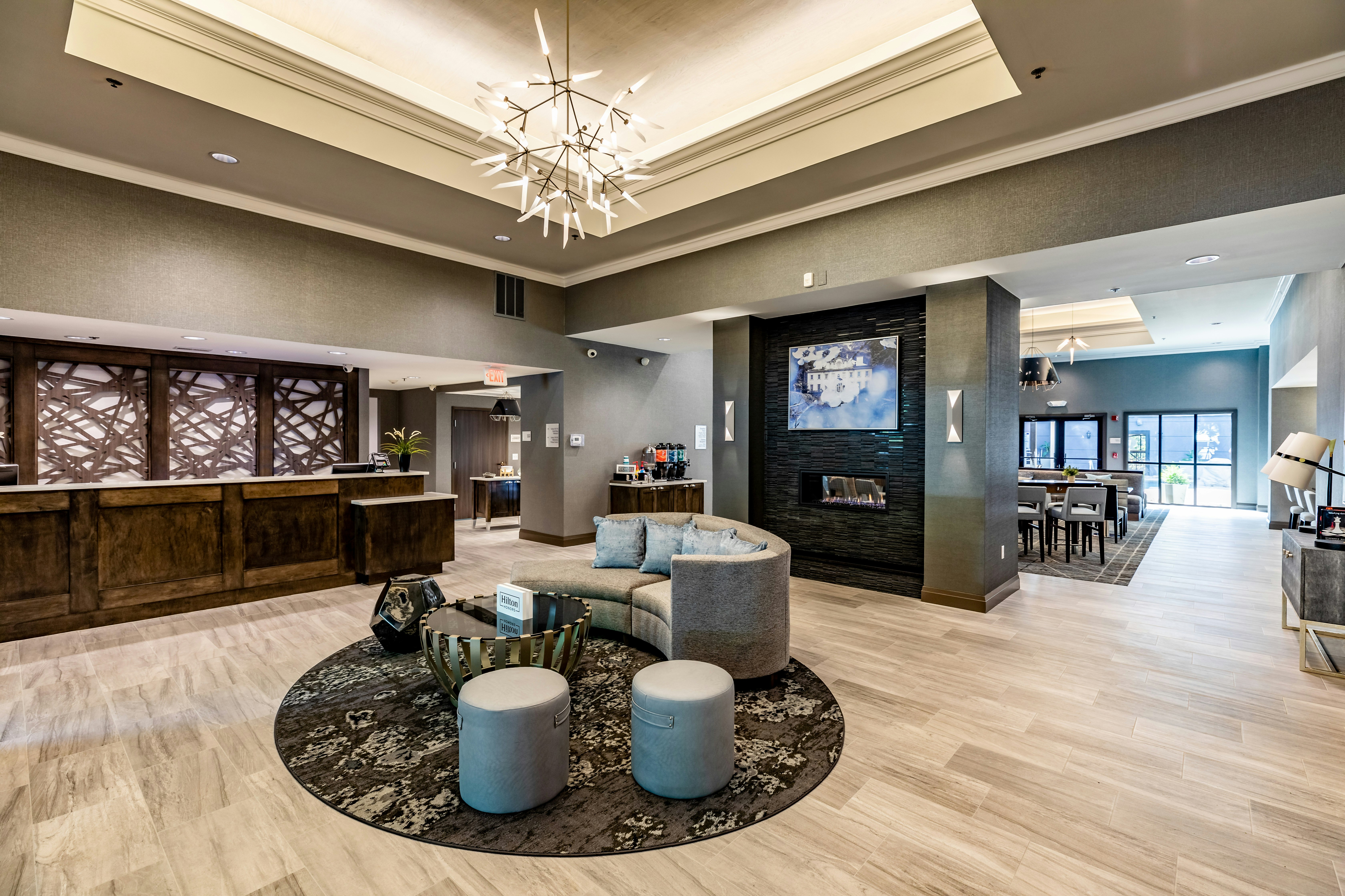 Lobby at Homewood Suites by Hilton Atlanta Lenox Buckhead, ATLANTA - GA
