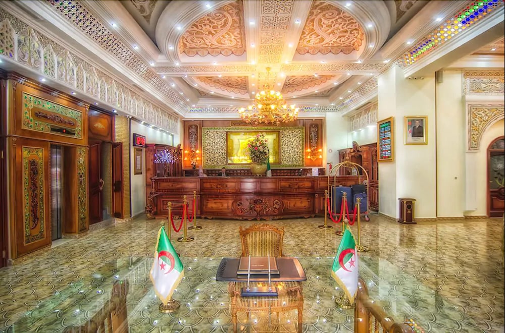 Lobby at HOTEL VILLE DES ROSES, Blida