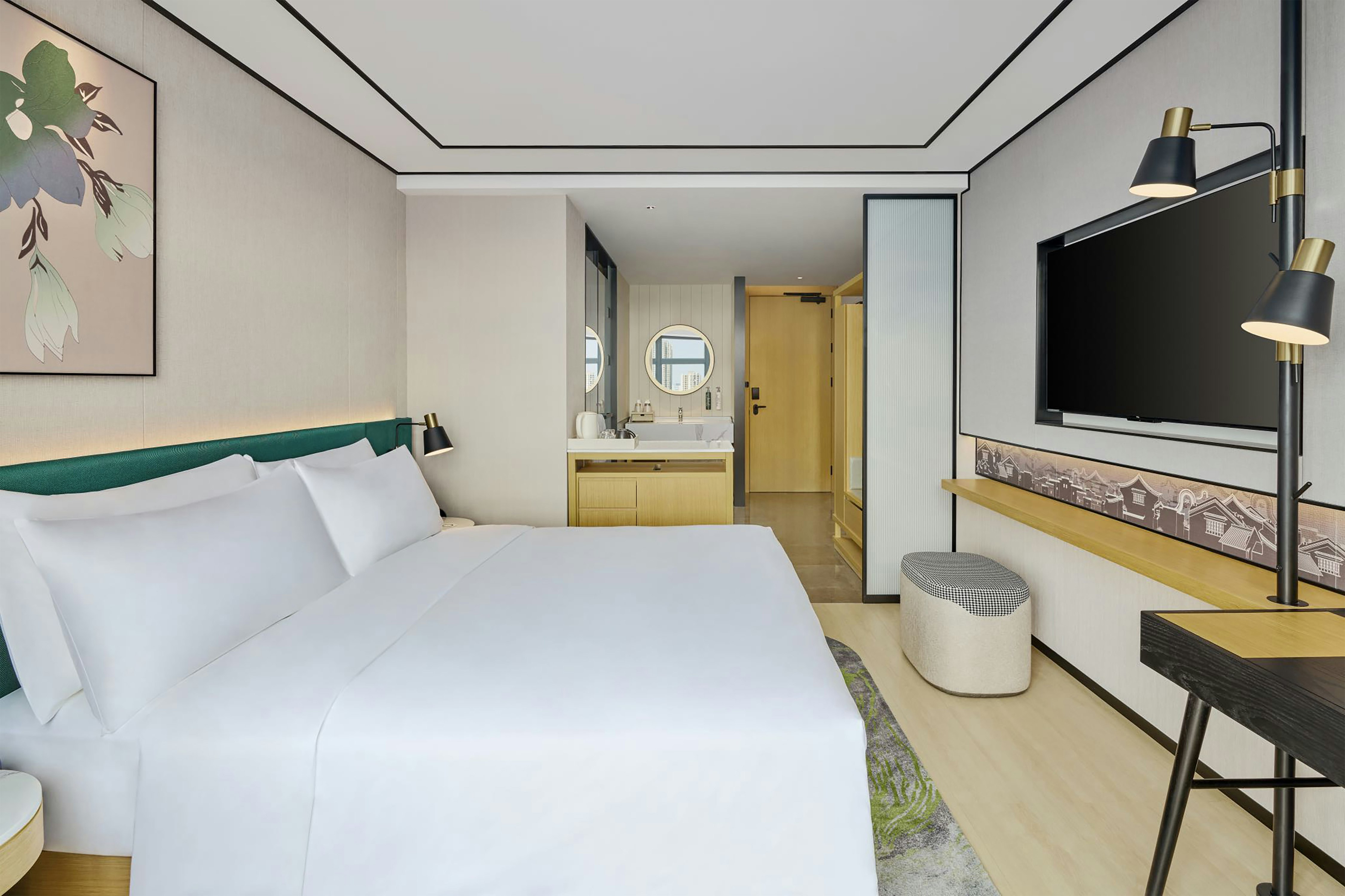 GUEST ROOM, KING BED