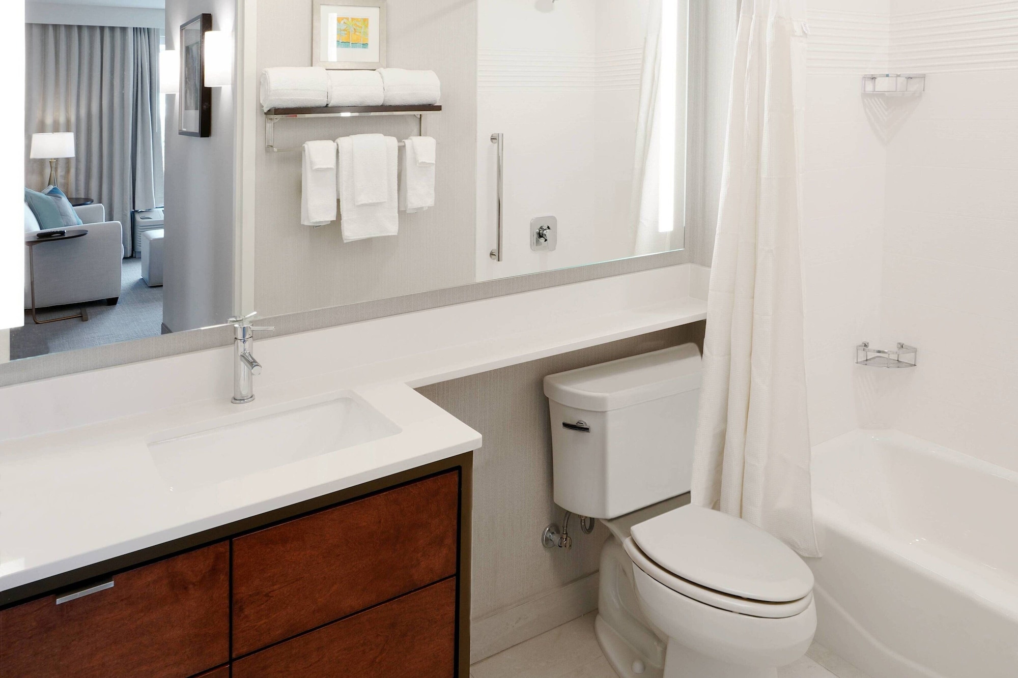 جناح بسريرين مزدوجين بغرفتي نوم، TownePlace Suites by Marriott Orlando Downtown 3/6
