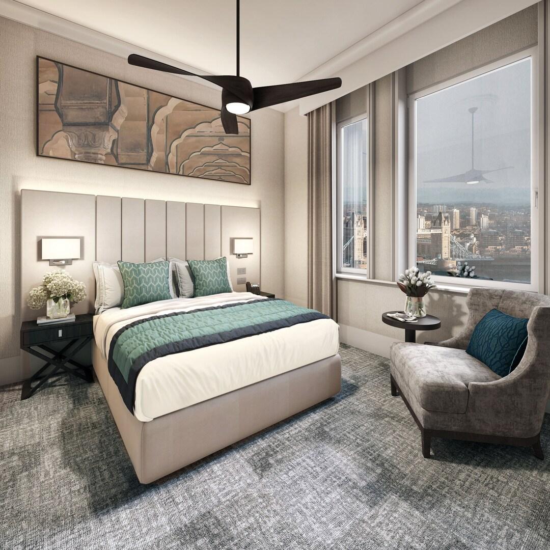 Family Apartment with Kitchen Tower View