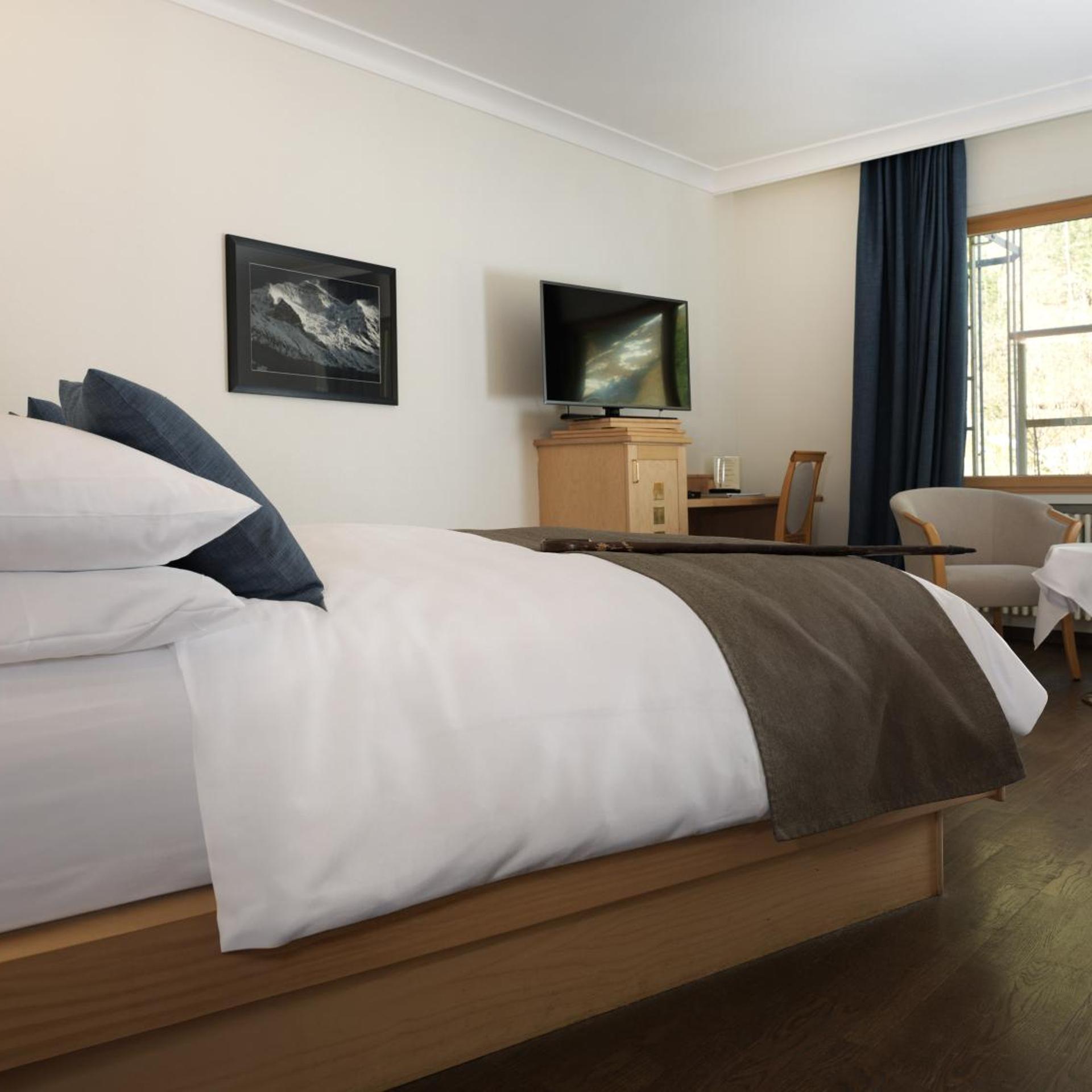 Room, Double Bed, Forest View