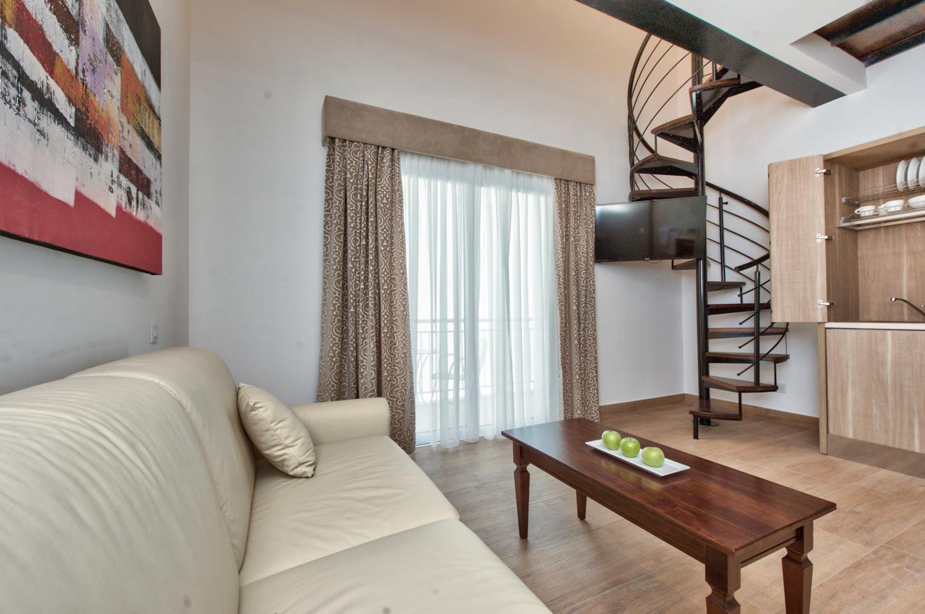 Duplex, Studio, Double Bed, Sofa, Balcony