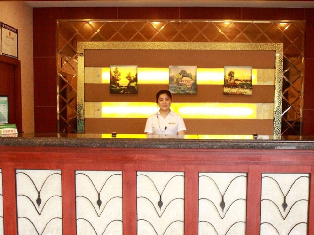 Lobby at GreenTree Inn Huaian Chuzhou Dadao Hotel, Huaian